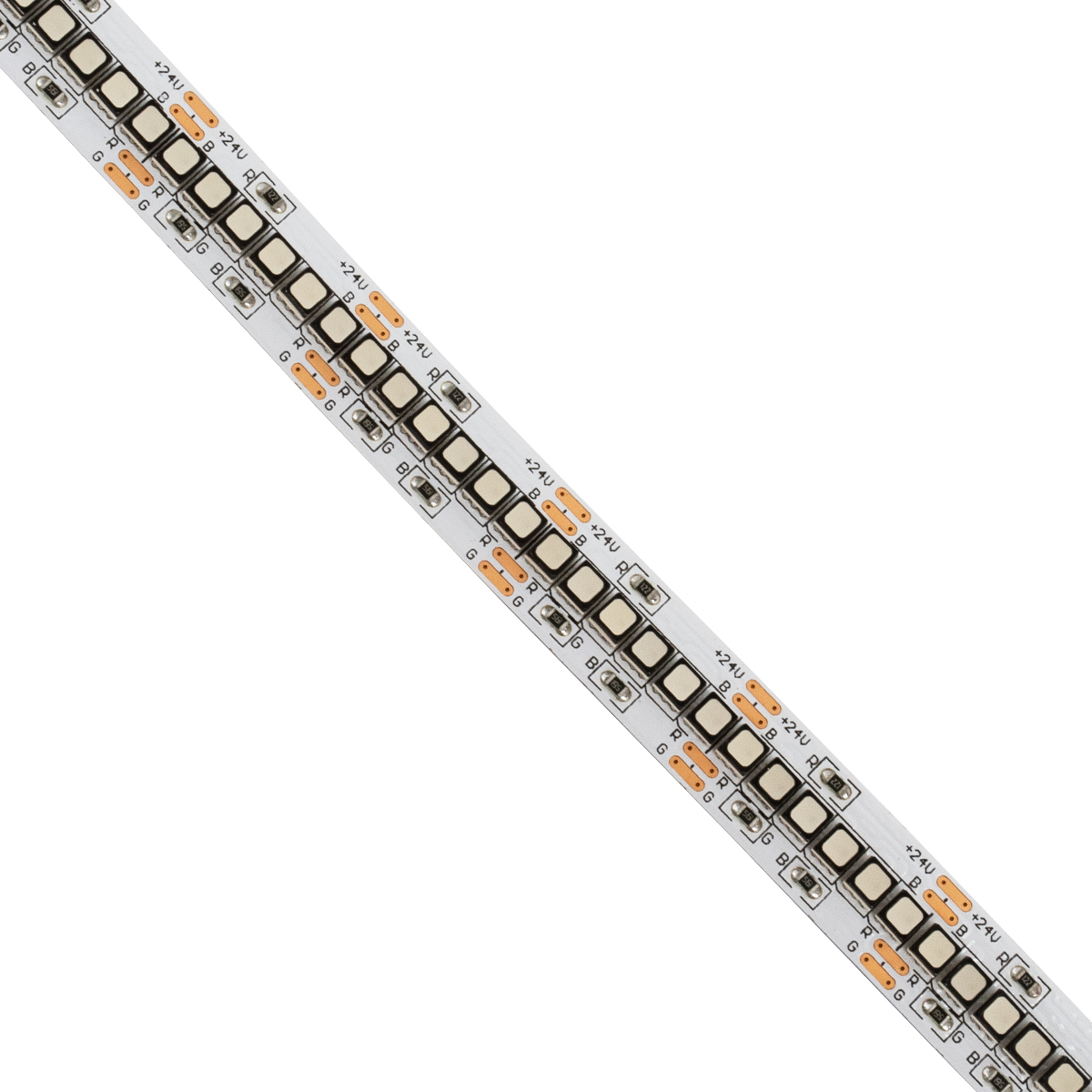 GLOBOSTAR® LUMAX 70268 Ταινία LED 30W/m 3300lm/m 120° DC 24V IP20 240 x SMD3535 Chip/m Πολύχρωμο RGB Dimmable - Sanan SMD Chip - M500 x Π1.5 x Υ0.2cm - Ρολό 5 Μέτρων - 5 Χρόνια Εγγύηση
