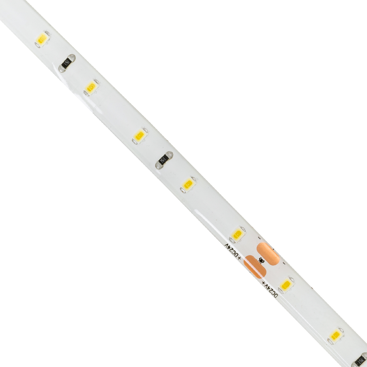 GLOBOSTAR® LILAC 70302 Ταινία LED 6W/m 540lm/m 120° DC 24V Αδιάβροχη IP65 60 x SMD2835 Chip/m Θερμό Λευκό 2700K Dimmable - Sanan SMD Chip - Μ500 x Π0.8 x Υ0.2cm - Ρολό 5 Μέτρων - 5 Χρόνια Εγγύηση