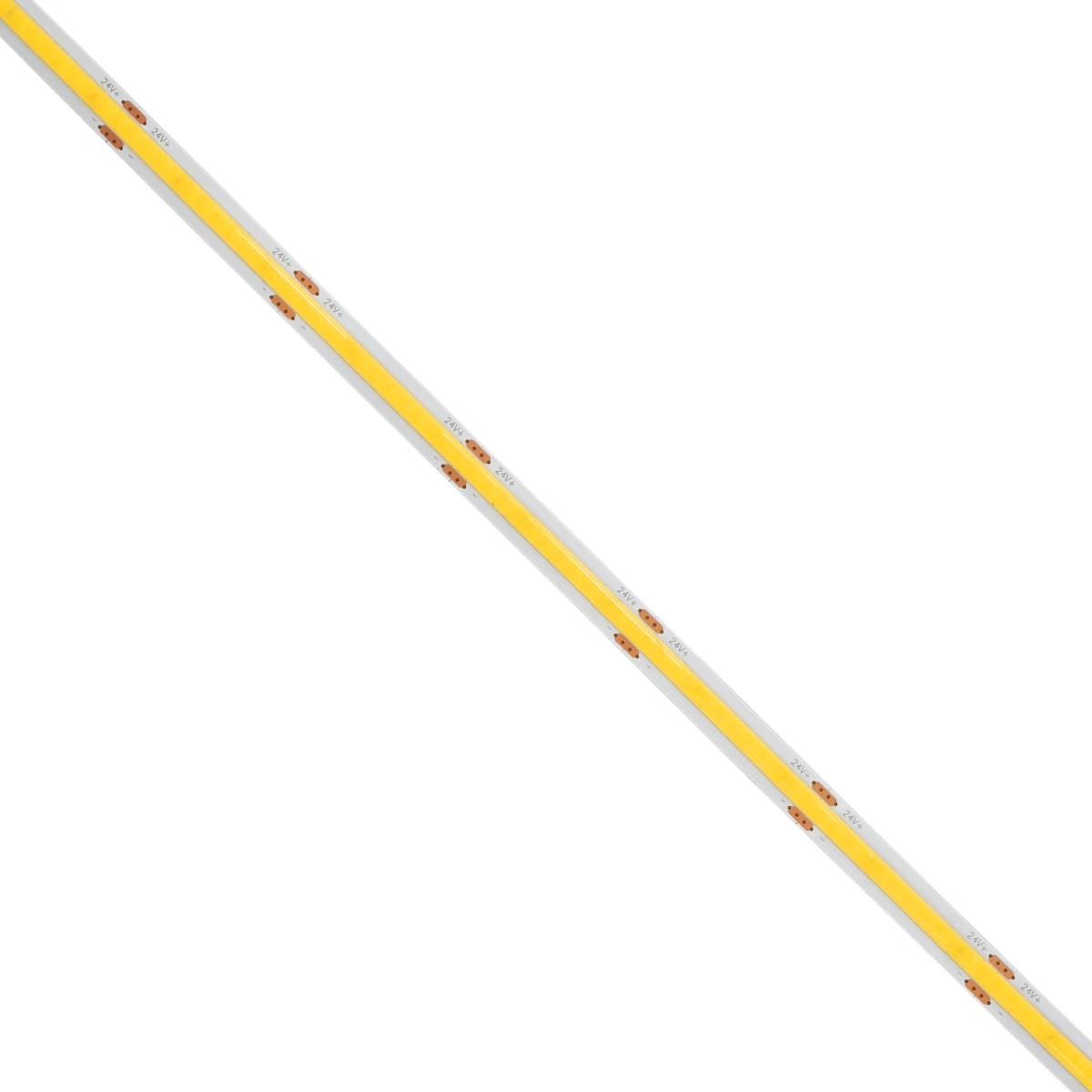 GLOBOSTAR® BEE 70359 Ταινία LED 8W/m 880lm/m 120° DC 24V IP20 320 x COB Chip/m Ψυχρό Λευκό 6000K Dimmable - Sanan COB Chip - Μ500 x Π0.8 x Υ0.2cm - Ρολό 5 Μέτρων - 5 Χρόνια Εγγύηση