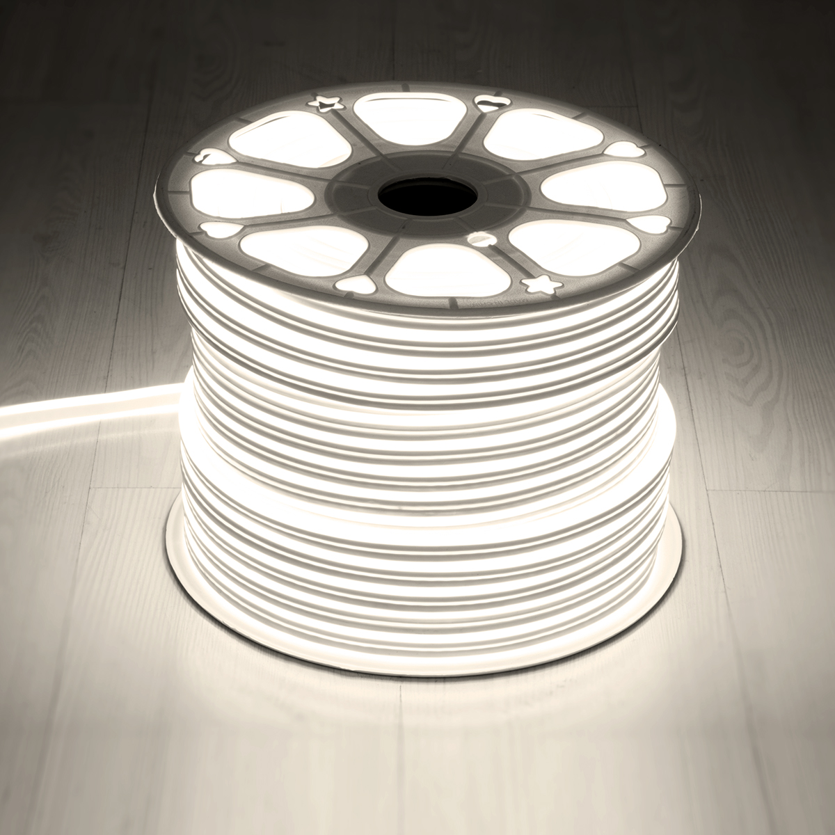 GLOBOSTAR® DOUBLESIDED 70481 Ταινία Neon Flex LED 12W/m 960lm/m 240°DC 24V Αδιάβροχο IP65 120 x SMD2835 Chip/m Φυσικό Λευκό 4500K Dimmable - Sanan SMD Chip - Μ100 x Π0.8 x Υ1.6cm - 3 Χρόνια Εγγύηση