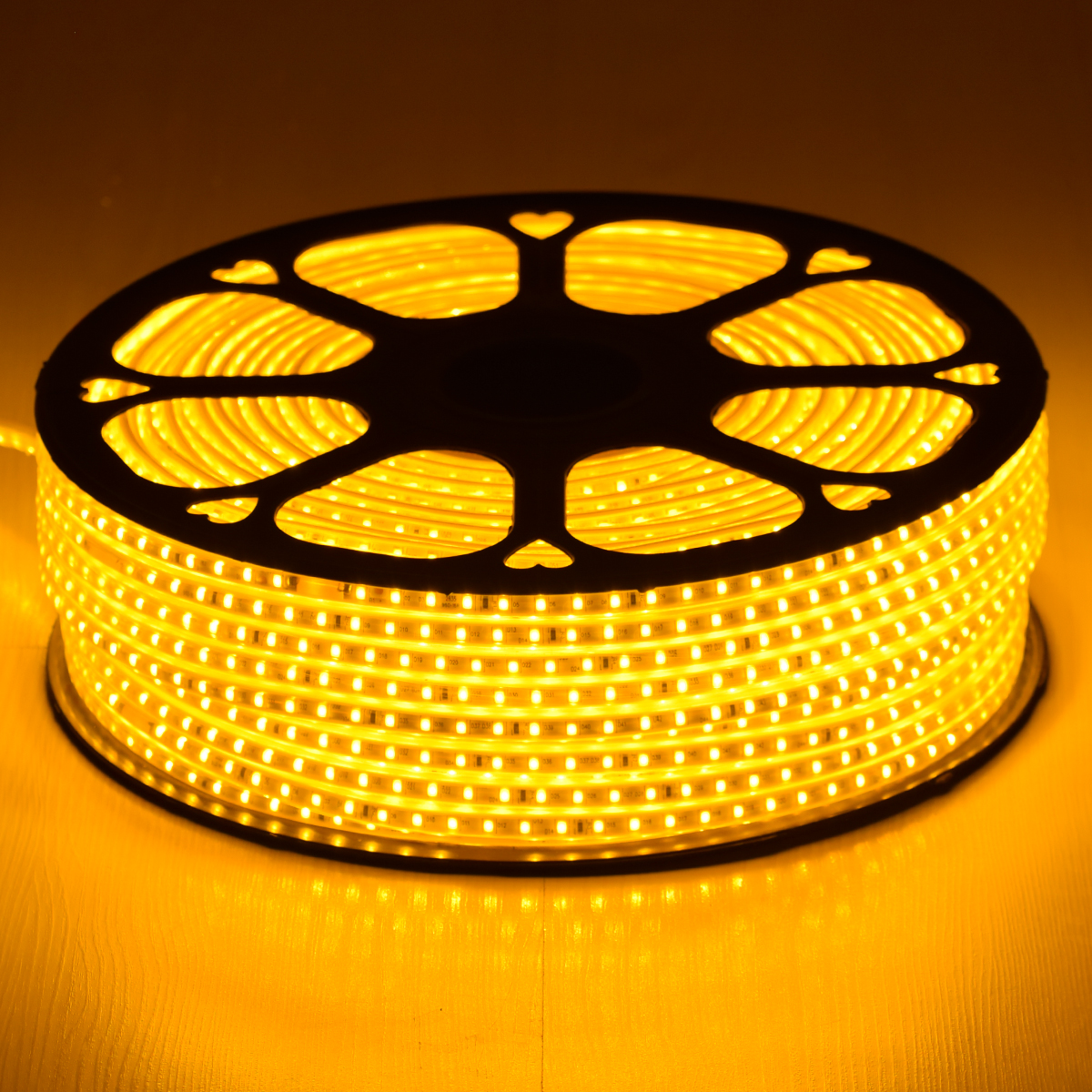 GLOBOSTAR® EPISLIM 70503 Ταινία LED 12W/m 1020lm/m 120° DC 220-240V Αδιάβροχη IP65 96 x SMD2835 Chip/m Ultra Θερμό Λευκό 2200K Dimmable - Epistar SMD Chip - Μ100 x Π1 x Υ0.5cm - 3 Χρόνια Εγγύηση