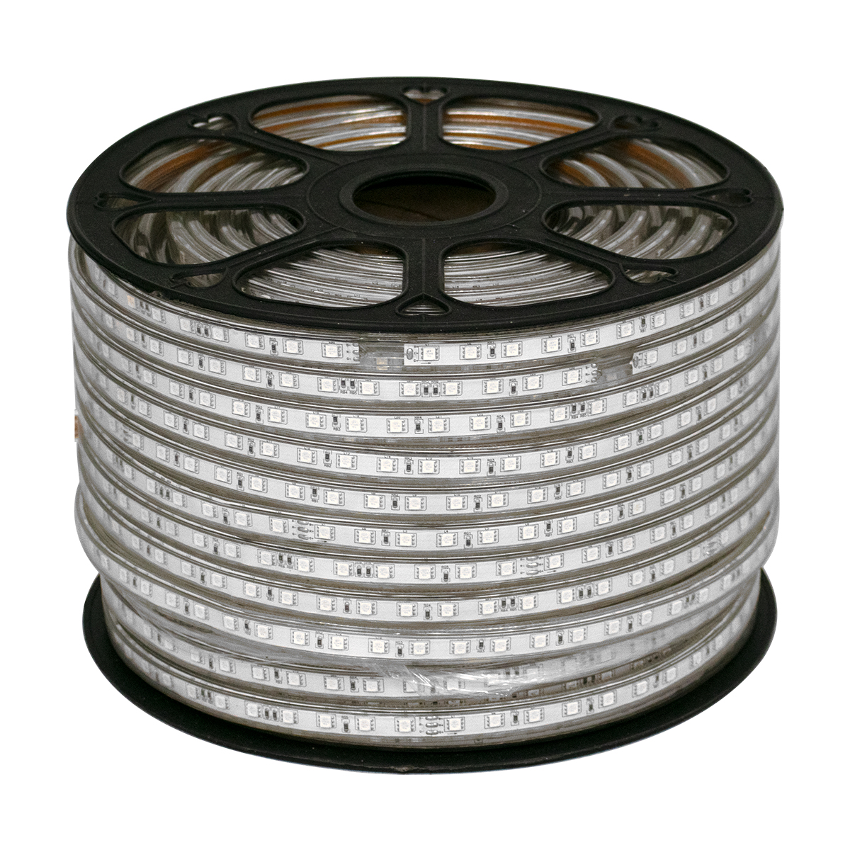 GLOBOSTAR® EPISLIM 70507 Ταινία LED 12W/m 780lm/m 120° DC 220-240V Αδιάβροχη IP65 60 x SMD5050 Chip/m Πολύχρωμο RGB Dimmable - Epistar SMD Chip - M100 x Π1.5 x Υ0.6cm - 3 Χρόνια Εγγύηση
