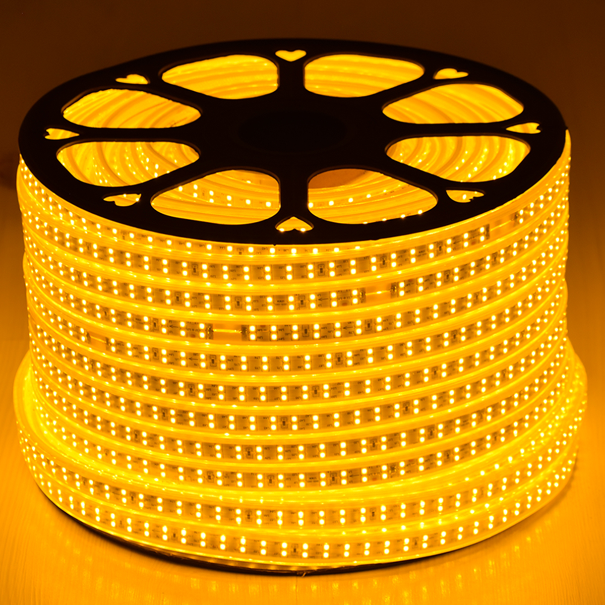GLOBOSTAR® EPIWIDE 70513 Ταινία LED 24W/m 2040lm/m 120° DC 220-240V Αδιάβροχη IP65 180 x SMD2835 Chip/m Ultra Θερμό Λευκό 2200K Dimmable - Epistar SMD Chip - M100 x Π1.6 x Υ0.7cm - 3 Χρόνια Εγγύηση