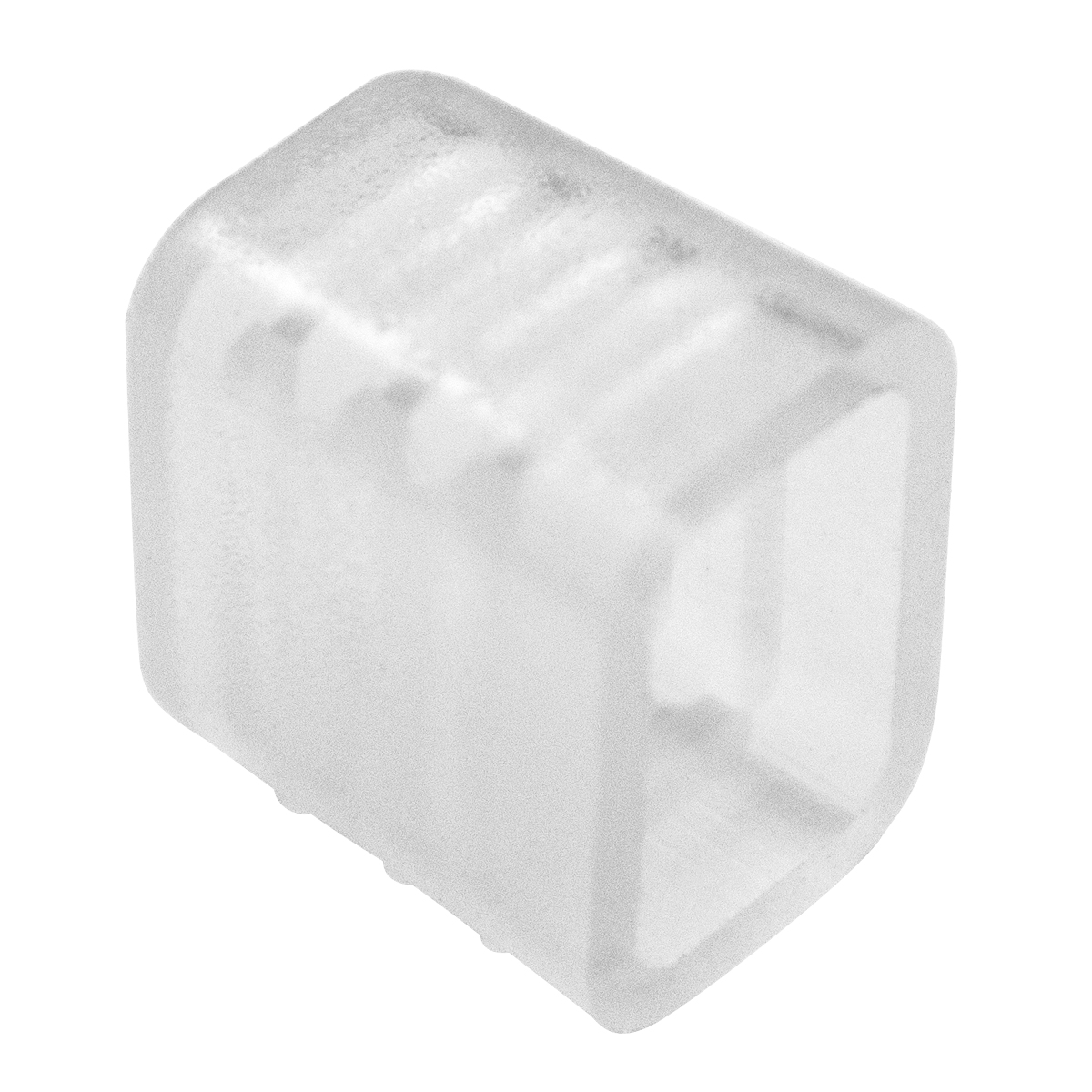 GLOBOSTAR® EPISLIM-A 70526 Τερματική Τάπα για Ταινία LED Αδιάβροχο IP65 - Διάφανο - Μ1.2 x Π1 x Υ0.8cm