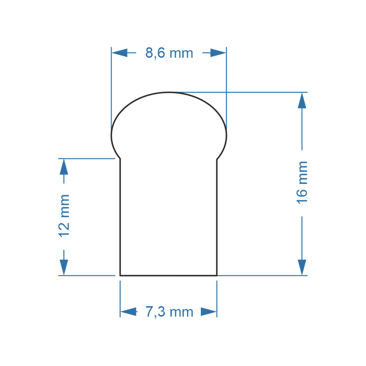 GLOBOSTAR® NEOVALE 70560 Ταινία Neon Flex LED 12W/m 1080lm/m 120° DC 24V Αδιάβροχο IP65 120 x SMD2835 Chip/m Ψυχρό Λευκό 6000K Dimmable - Sanan SMD Chip - Μ100 x Π0.8 x Υ1.6cm - 3 Χρόνια Εγγύηση