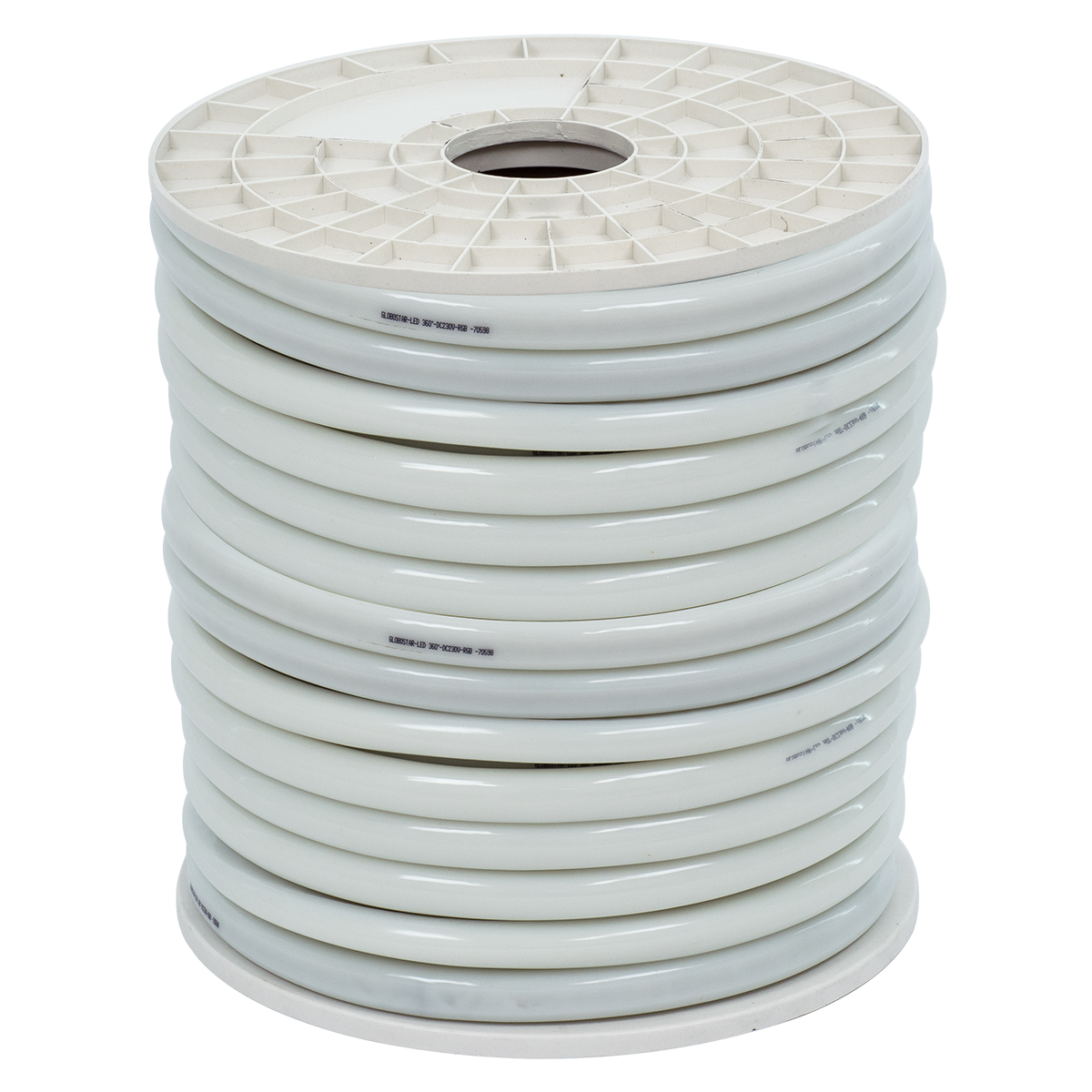 GLOBOSTAR® NEOTUBE 70598 Ταινία Neon Flex LED 18W/m 900lm/m 360° DC 220-240V Αδιάβροχο IP65 60 x SMD5050 Chip/m Πολύχρωμο RGB Dimmable - Sanan SMD Chip - Μ100 x Π2.1 x Υ2.1cm - 3 Χρόνια Εγγύηση