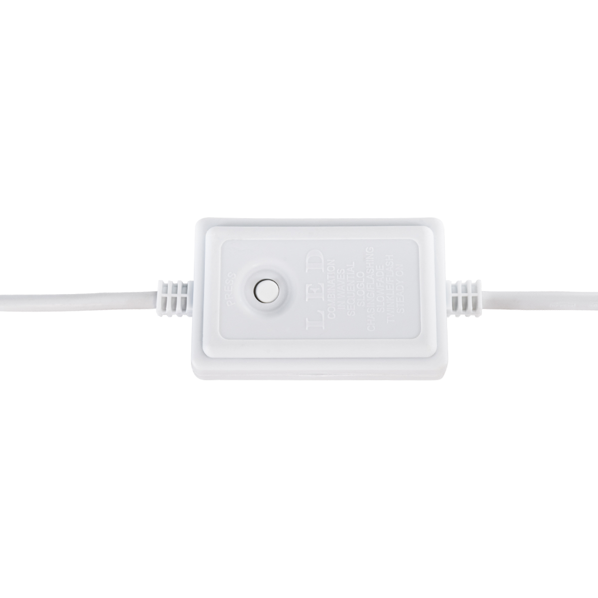 GLOBOSTAR® LIGHTUBE-B 70648 Controller 2A 460W AC 220-240V σε DC 220-240V για έως 100 Μέτρα Φωτοσωλήνα LED Αδιάβροχο IP44 - Λευκό - Μ44 x Π5 x Υ2.7cm - 2 Χρόνια Εγγύηση