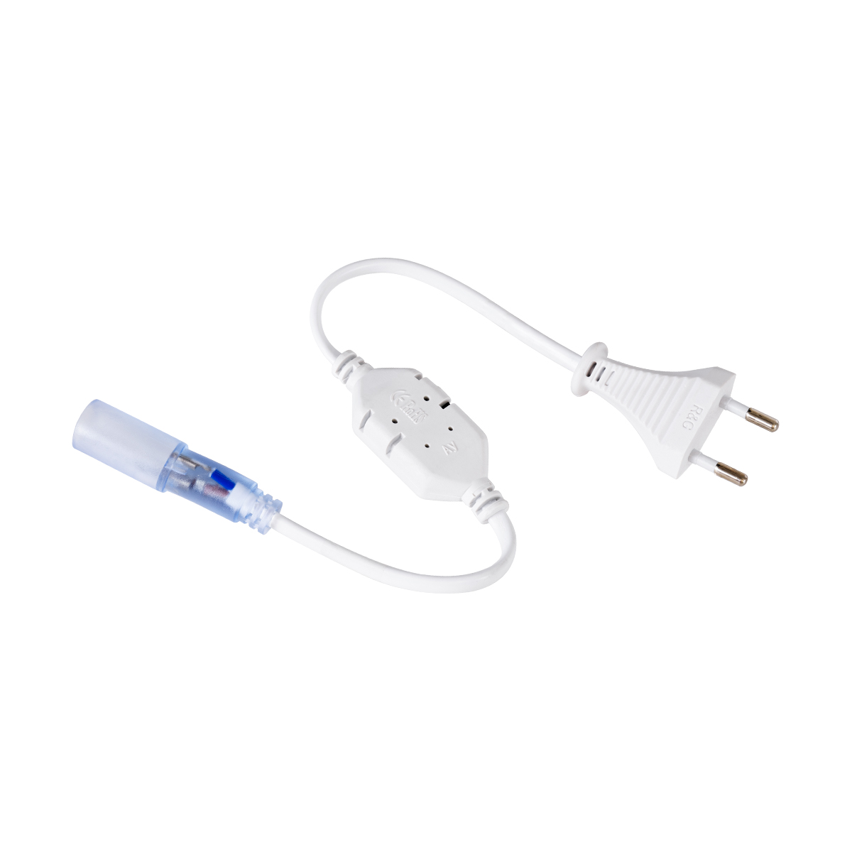 GLOBOSTAR® LIGHTUBE-AB 70652 Μεταλλάκτης Τροφοδοσίας 2A 460W AC 220-240V σε DC 220-240V για έως 100 Μέτρα Φωτοσωλήνα LED Αδιάβροχο IP65 - Λευκό - Μ40.5 x Π2.5 x Υ1.5cm - 2 Χρόνια Εγγύηση