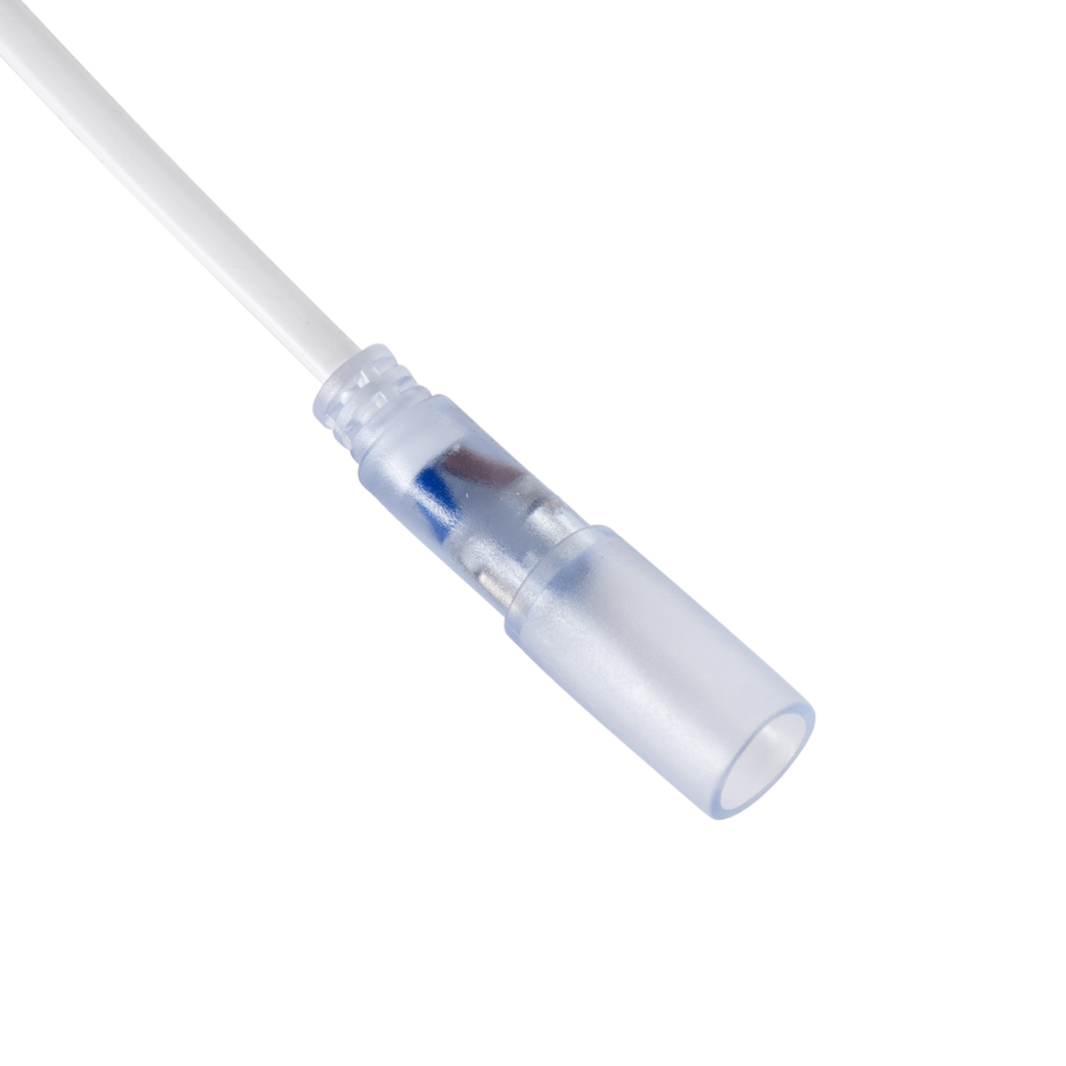 GLOBOSTAR® LIGHTUBE-AB 70653 Σύνδεσμος για Φωτοσωλήνα LED Αδιάβροχο IP65 - Διάφανο - Μ19 x Π1.6 x Υ1.6cm