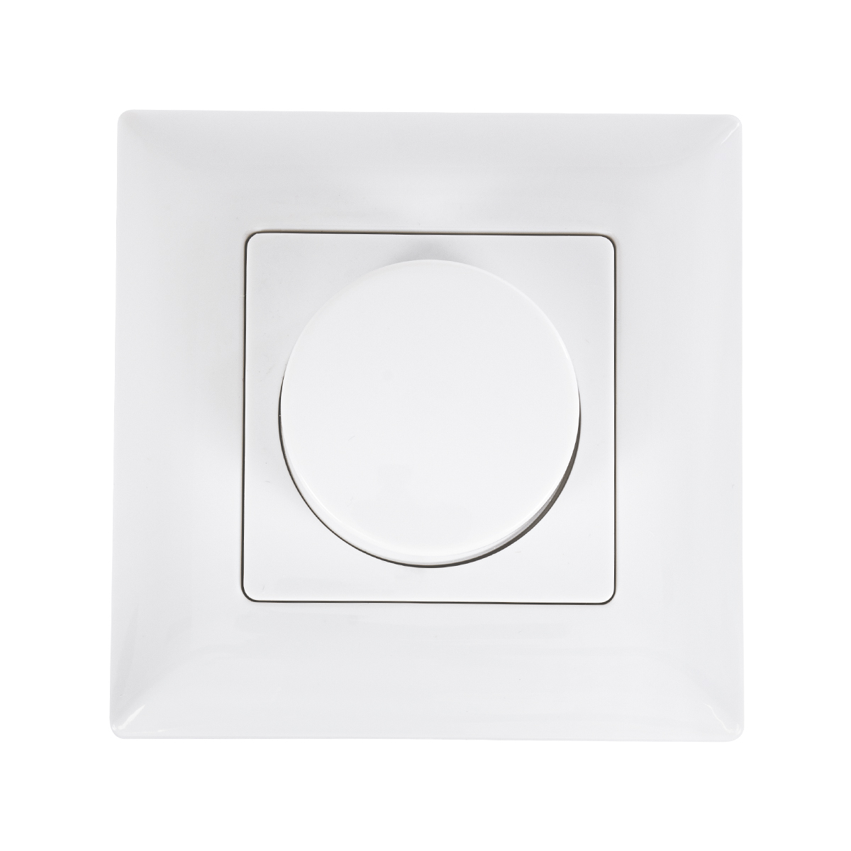GloboStar® 71456 KS SKYDANCE AC Smart RF 2.4Ghz & Ροοστάτη Triac Dimming AC100-240V σε AC100-240V 1 x 1.5A 360W - Max 1.5A 360W - IP20 - Λευκό Σώμα - Μ8.5 x Π8.5 x Υ5.2cm - 5 Years Warranty