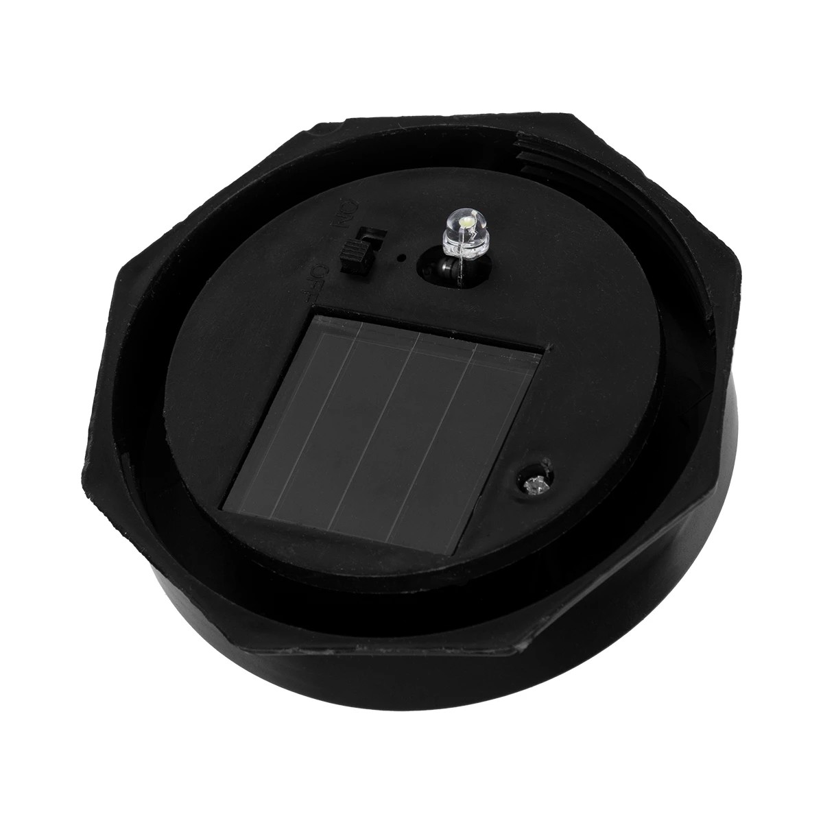 GLOBOSTAR® SOLARGLOBE 71472 Διακοσμητικό Φωτιστικό Κήπου LED 1W 50lm 240° DC 5V με Φωτοβολταϊκό Panel 5V 0.1W & Επαναφορτιζόμενη Μπαταρία Li-ion 3.2V 300mAh Αδιάβροχο IP65 Ψυχρό Λευκό 6000K - Μ10 x Π10 x Υ33cm - 2 Χρόνια Εγγύηση