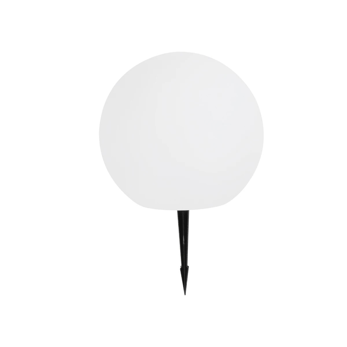GLOBOSTAR® GARDENGLOW 71474 Μοντέρνο Φωτιστικό Κήπου Μπάλα με IR Ασύρματο Χειριστήριο LED 3W 240lm 360° DC 5V με USB-C με Ενσωματωμένο Φωτοβολταϊκό Panel 6V 1W & Επαναφορτιζόμενη Μπαταρία Li-ion 3.7V 2x18650 1400mAh Αδιάβροχο IP54 Πολύχρωμο RGBW Dimma