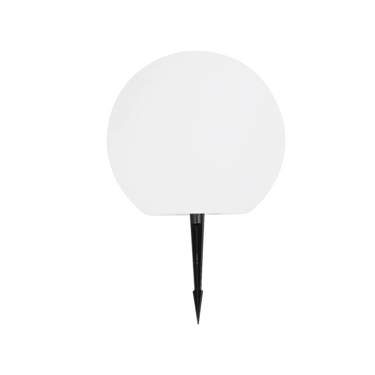 GLOBOSTAR® GARDENGLOW 71474 Μοντέρνο Φωτιστικό Κήπου Μπάλα με IR Ασύρματο Χειριστήριο LED 3W 240lm 360° DC 5V με USB-C με Ενσωματωμένο Φωτοβολταϊκό Panel 6V 1W & Επαναφορτιζόμενη Μπαταρία Li-ion 3.7V 2x18650 1400mAh Αδιάβροχο IP54 Πολύχρωμο RGBW Dimma