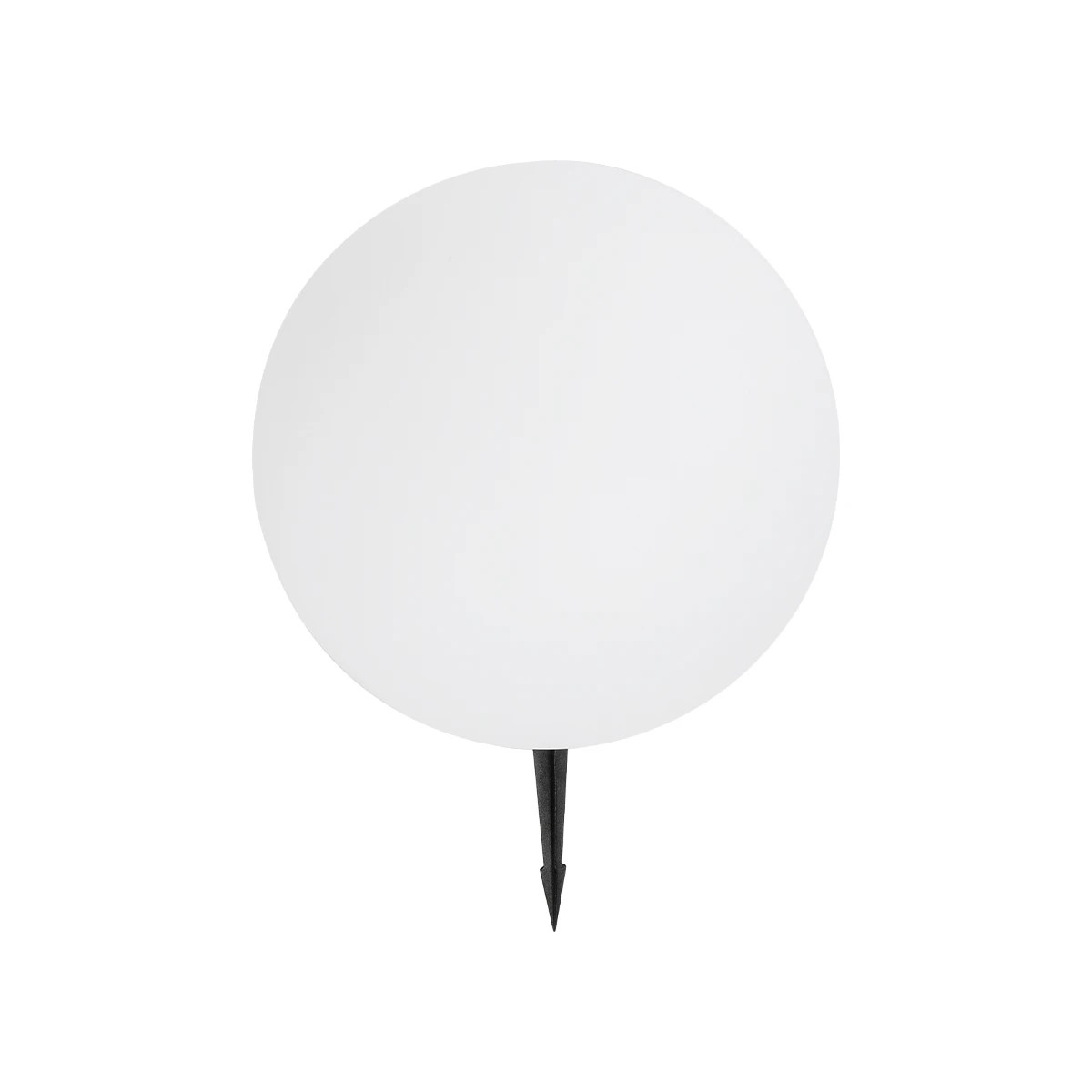 GLOBOSTAR® GARDENGLOW 71475 Μοντέρνο Φωτιστικό Κήπου Μπάλα με IR Ασύρματο Χειριστήριο LED 5W 400lm 360° DC 5V με USB-C με Ενσωματωμένο Φωτοβολταϊκό Panel 6V 1.5W & Επαναφορτιζόμενη Μπαταρία Li-ion 3.7V 3x18650 1800mAh Αδιάβροχο IP54 Πολύχρωμο RGBW Dim