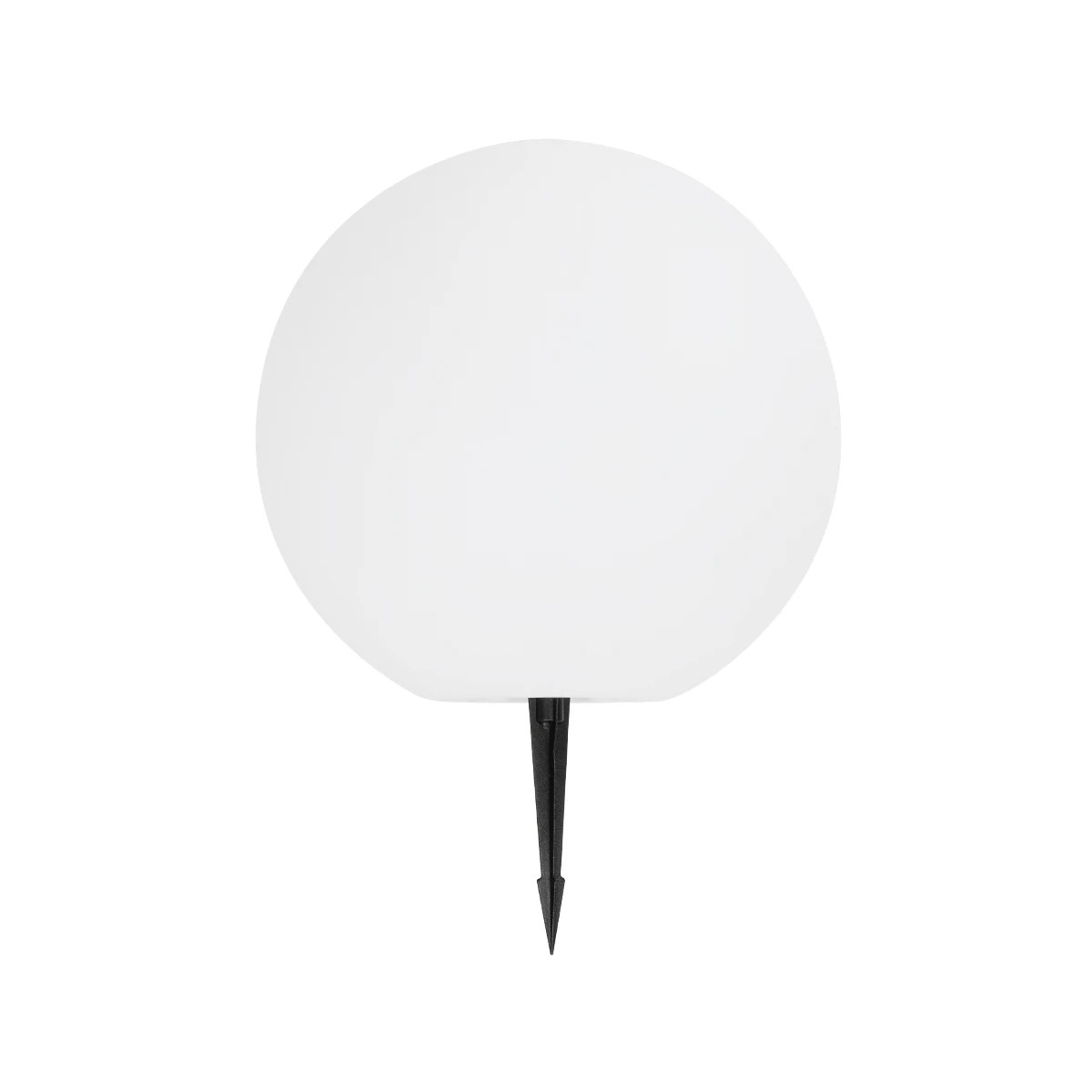GLOBOSTAR® GARDENGLOW 71475 Μοντέρνο Φωτιστικό Κήπου Μπάλα με IR Ασύρματο Χειριστήριο LED 5W 400lm 360° DC 5V με USB-C με Ενσωματωμένο Φωτοβολταϊκό Panel 6V 1.5W & Επαναφορτιζόμενη Μπαταρία Li-ion 3.7V 3x18650 1800mAh Αδιάβροχο IP54 Πολύχρωμο RGBW Dim