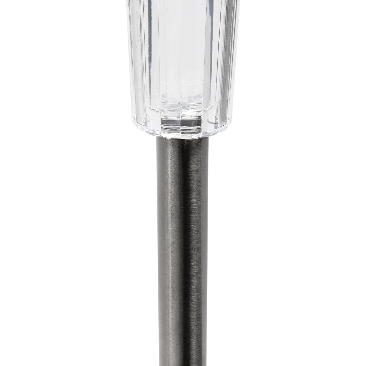 GLOBOSTAR® SOLARDECOR 71522 Διακοσμητικό Φωτιστικό Κήπου LED 1W 30lm 180° DC 5V με Φωτοβολταϊκό Panel 5V 0.1W & Επαναφορτιζόμενη Μπαταρία Li-ion 3.2V 600mAh Αδιάβροχο IP65 Πολύχρωμο RGB - Μ5.5 x Π5.5 x Υ36.5cm - 2 Χρόνια Εγγύηση