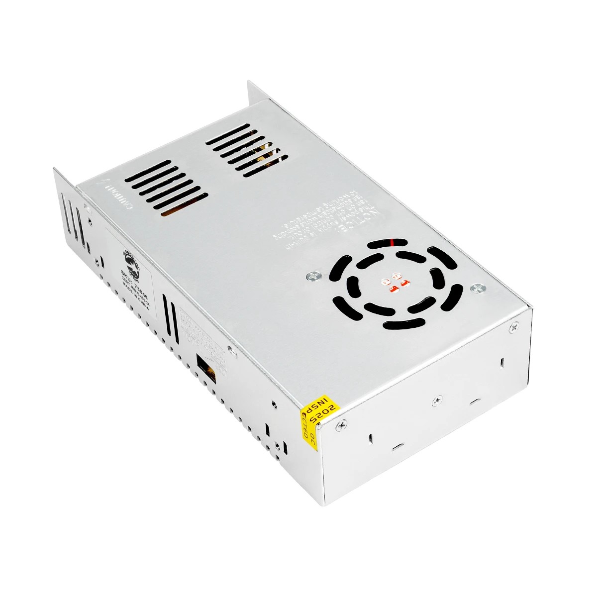 GLOBOSTAR® LUMIVOLT 73046 Τροφοδοτικό/Μετασχηματιστής PELV 400W 16.6A DC 24V IP20 - AC 220-240V σε DC 24V / Ρυθμιζόμενo από DC 22.5V έως DC 25.5V - Μ20 x Π10 x Υ5cm - 3 Χρόνια Εγγύηση