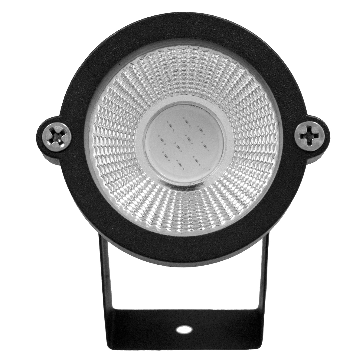 GLOBOSTAR® TREECOBO 75587 Φωτιστικό Σποτ για Φυτά - Δέντρα με Βάση Κήπου / Καρφωτό LED 10W 800lm 35° DC 12-24V Αδιάβροχο IP67 Μπλε Dimmable - Bridgelux COB Chip - Μαύρο - Μ6 x Π6 x Υ12.5cm - 2 Χρόνια Εγγύηση