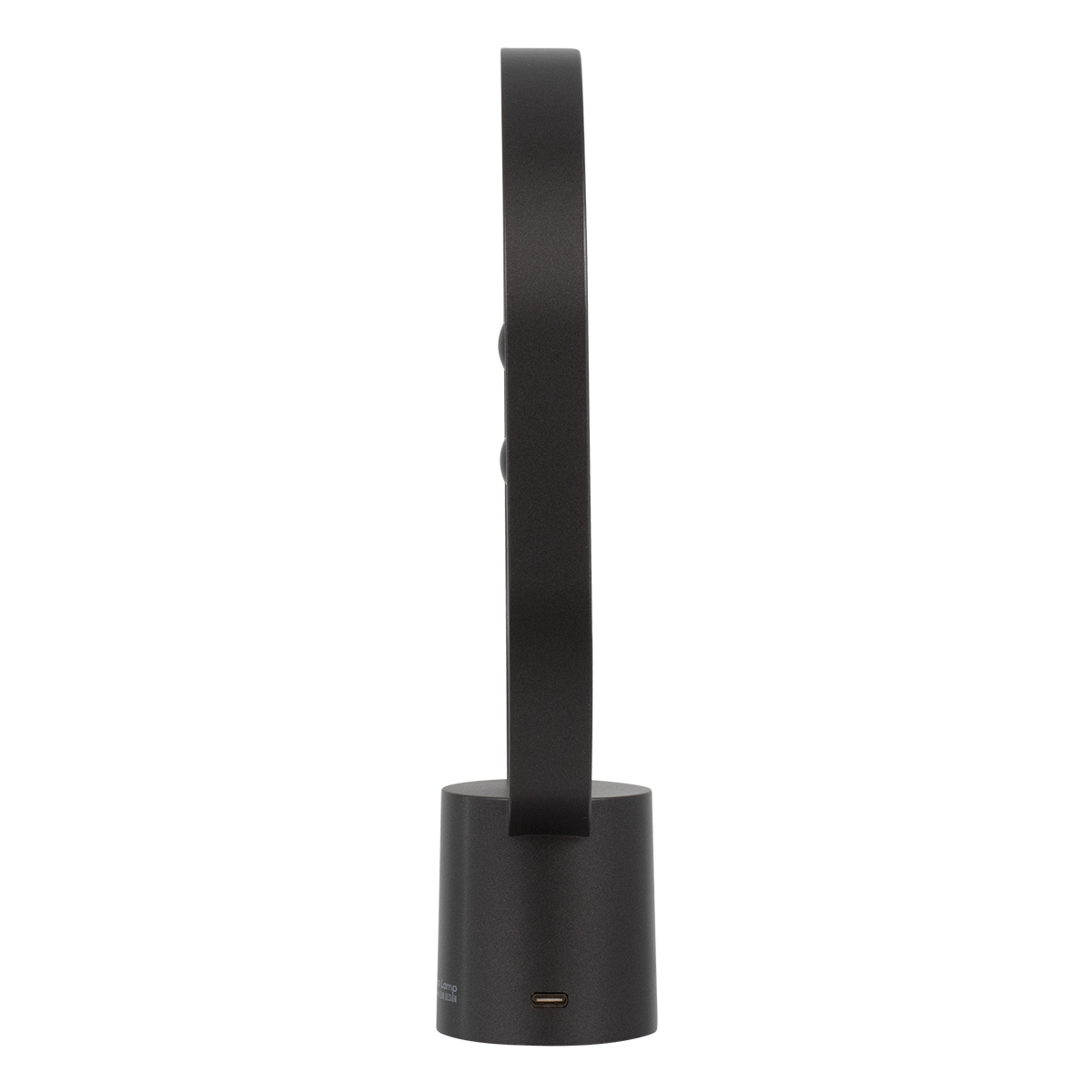 GloboStar® 76544 Επιτραπέζιο Φωτιστικό Πορτατίφ LED 15W 1500lm 360° DC 5V IP20 Θερμό Λευκό 2700K Μαύρο & Λευκό Πλαστικό - Μ14 x Π5.5 x Υ24.8cm - 2 Xρόνια Εγγύηση