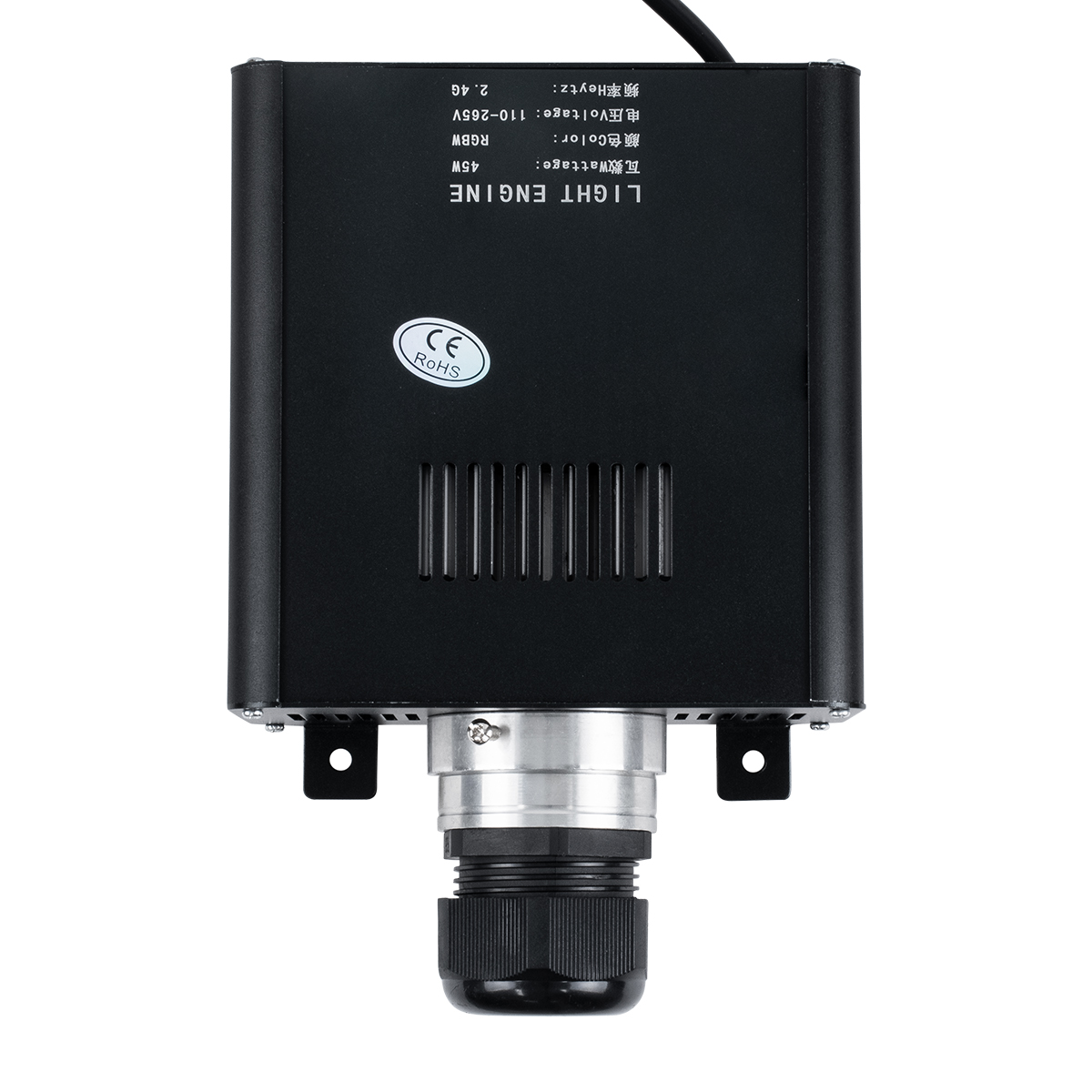 GLOBOSTAR® LUMOFIBRA 79612 Σύστημα Οπτικής Ίνας με RF Ασύρματο Χειριστήριο LED 45W 4500lm 1° AC 220-240V IP20 Πολύχρωμο RGBW - Μ14 x Π26 x Υ8.5cm - 2 Χρόνια Εγγύηση