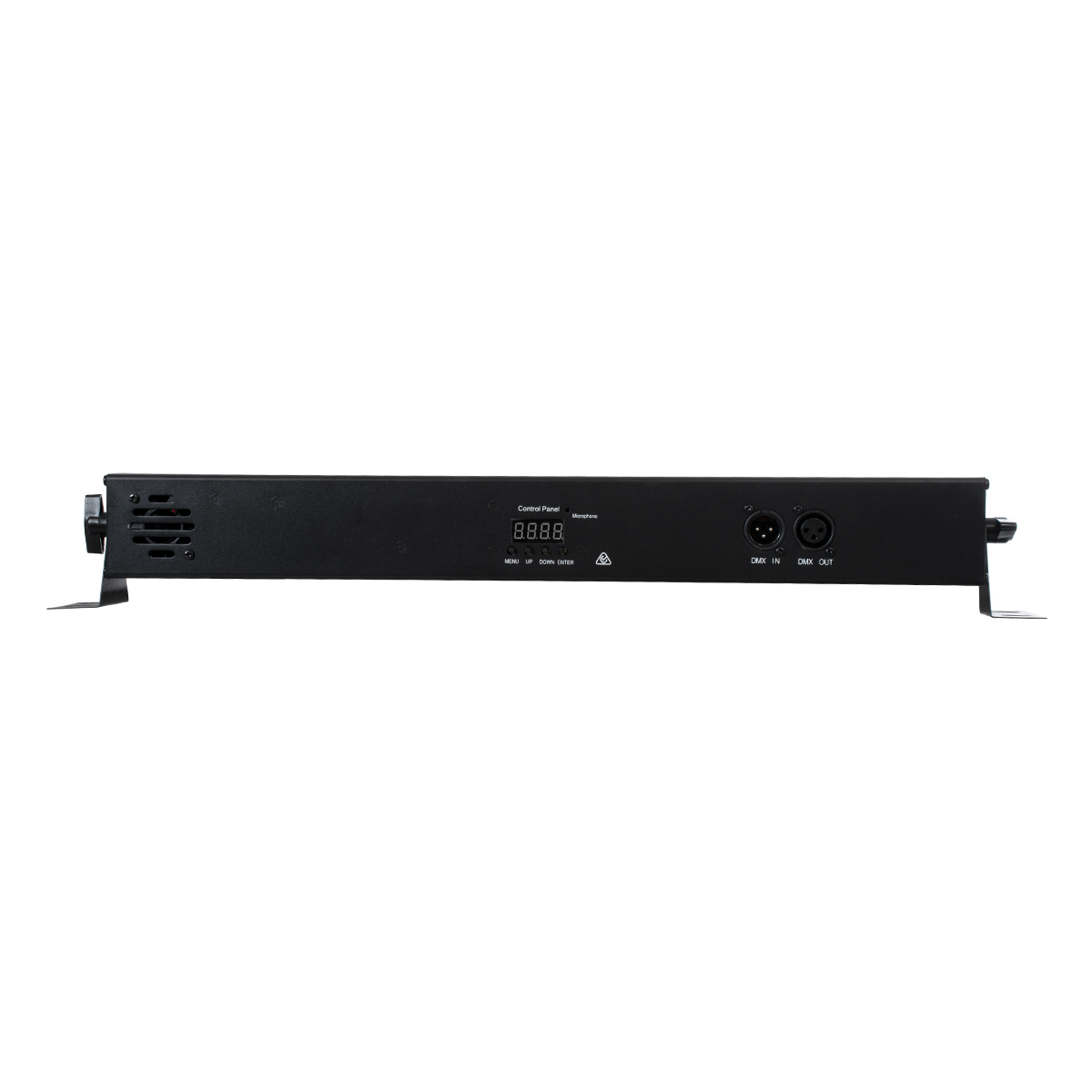 GLOBOSTAR® UVBAR 79660 Μπάρα Φωτισμού με IR Ασύρματο Χειριστήριο LED 36W 120° AC 220-240V IP20 Ultraviolet UV Black Light DMX512 - Star LED Chip - Μαύρο - Μ50 x Π6 x Υ6cm - 2 Χρόνια Εγγύηση