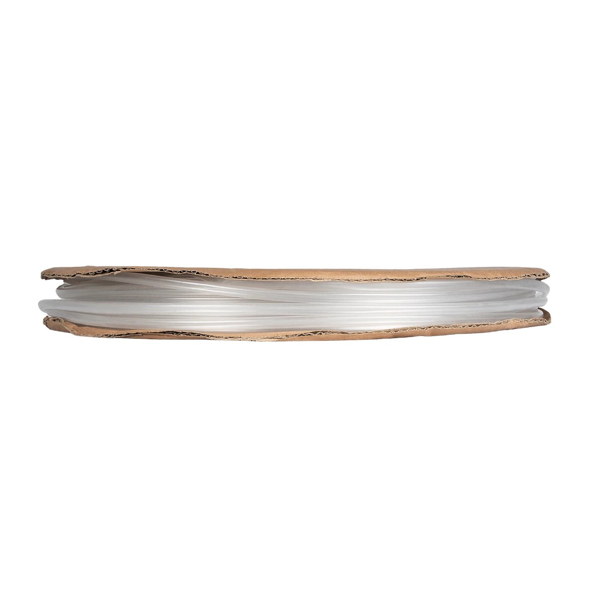 GLOBOSTAR® SHRINKTUBE 79811 Θερμοσυστελλόμενο Μακαρόνι Στεγανοποίησης για Neon Flex LED Αδιάβροχο IP65 - Διάφανο - Μ1000 x Π0.6 x Υ0.6cm/Π1 x Υ1cm
