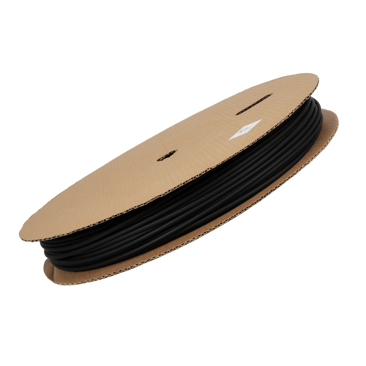 GLOBOSTAR® SHRINKTUBE 79816 Θερμοσυστελλόμενο Μακαρόνι Στεγανοποίησης για Neon Flex LED Αδιάβροχο IP65 - Μαύρο Ματ - Μ100 x Π0.4 x Υ0.4cm/Π0.2 x Υ0.2cm
