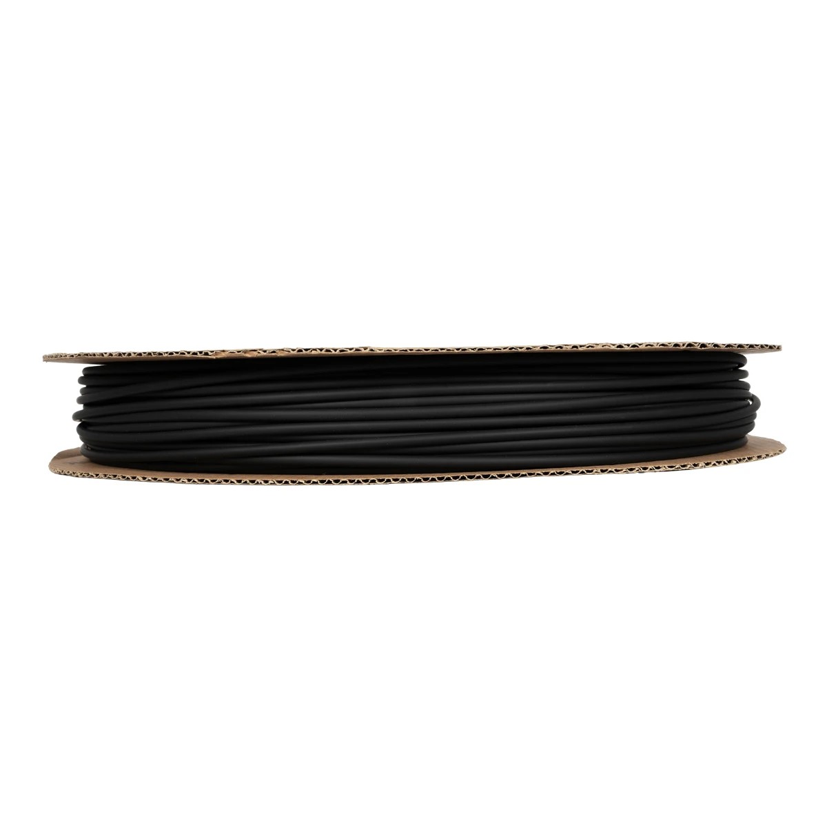 GLOBOSTAR® SHRINKTUBE 79816 Θερμοσυστελλόμενο Μακαρόνι Στεγανοποίησης για Neon Flex LED Αδιάβροχο IP65 - Μαύρο Ματ - Μ100 x Π0.4 x Υ0.4cm/Π0.2 x Υ0.2cm