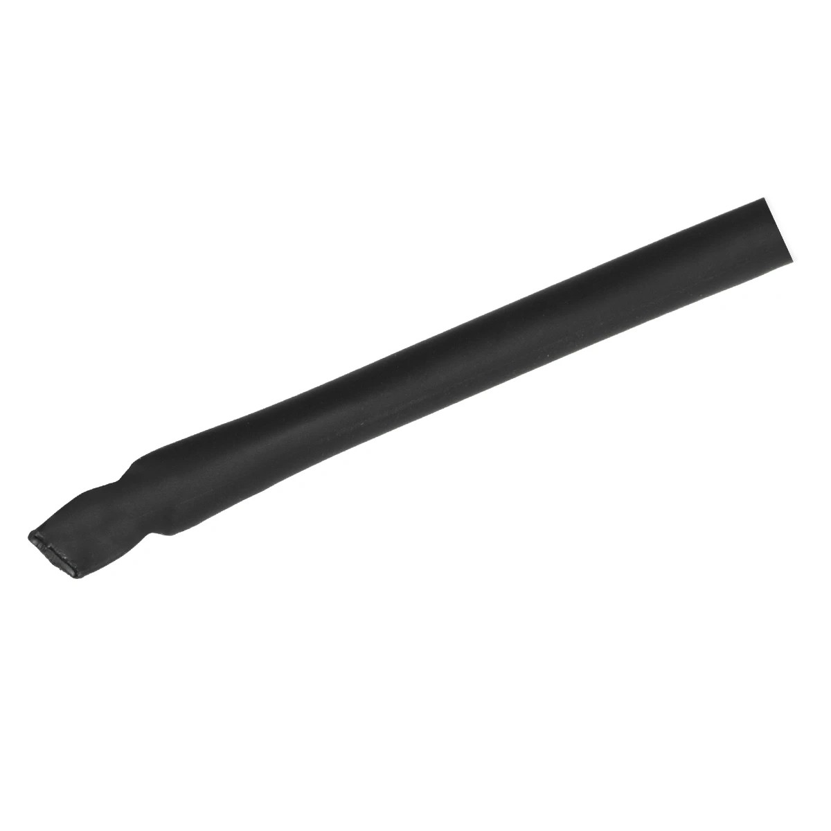 GLOBOSTAR® SHRINKTUBE 79816 Θερμοσυστελλόμενο Μακαρόνι Στεγανοποίησης για Neon Flex LED Αδιάβροχο IP65 - Μαύρο Ματ - Μ100 x Π0.4 x Υ0.4cm/Π0.2 x Υ0.2cm