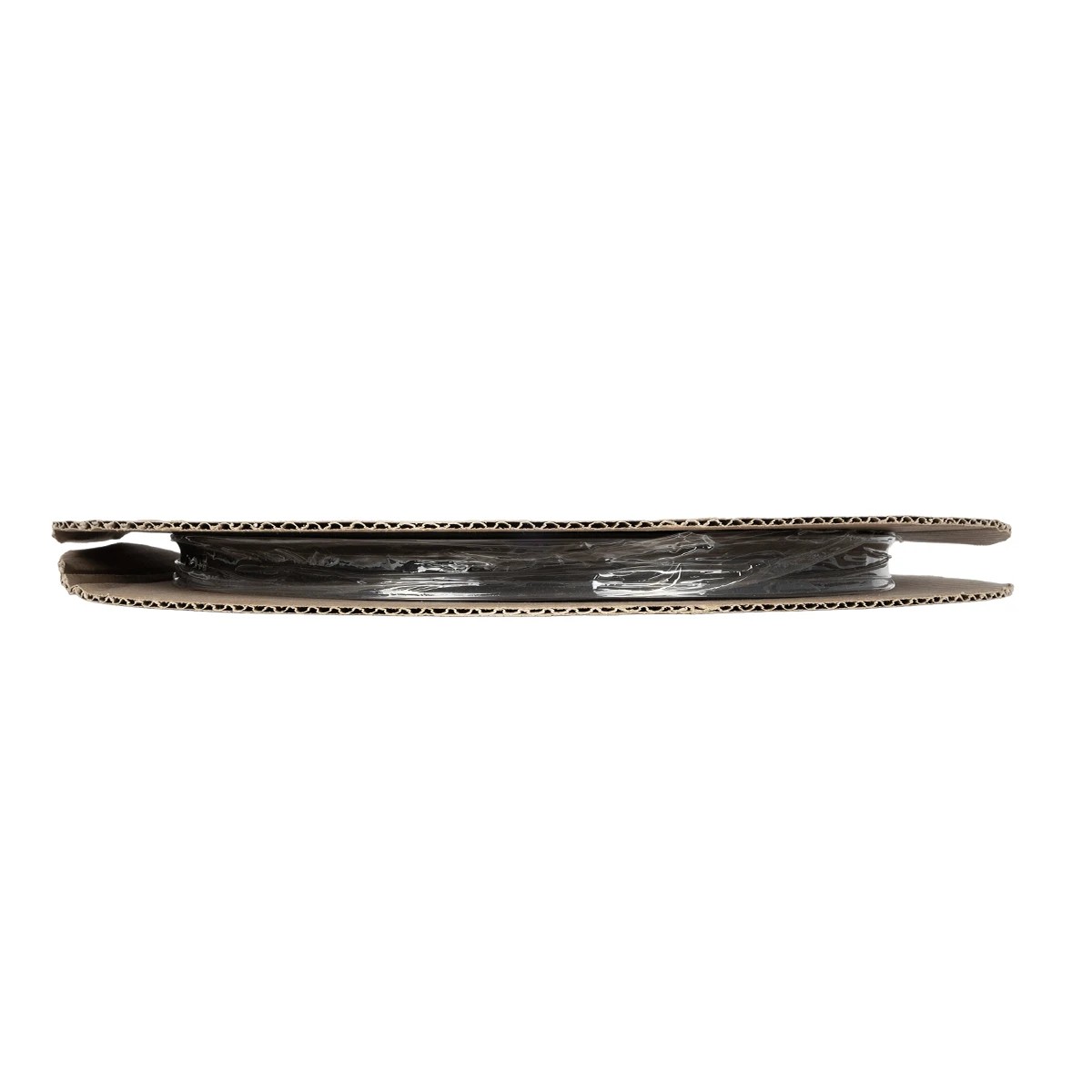 GLOBOSTAR® SHRINKTUBE 79819 Θερμοσυστελλόμενο Μακαρόνι Στεγανοποίησης για Neon Flex LED Αδιάβροχο IP65 - Μαύρο Ματ - Μ100 x Π1.2 x Υ1.2cm/Π0.6 x Υ0.6cm