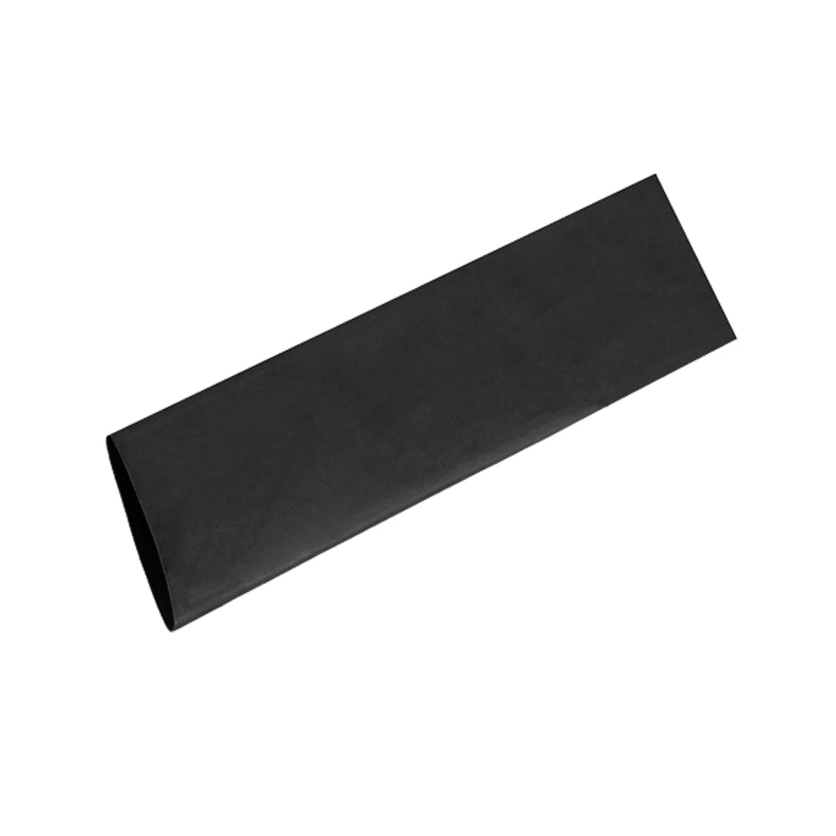 GLOBOSTAR® SHRINKTUBE 79819 Θερμοσυστελλόμενο Μακαρόνι Στεγανοποίησης για Neon Flex LED Αδιάβροχο IP65 - Μαύρο Ματ - Μ100 x Π1.2 x Υ1.2cm/Π0.6 x Υ0.6cm