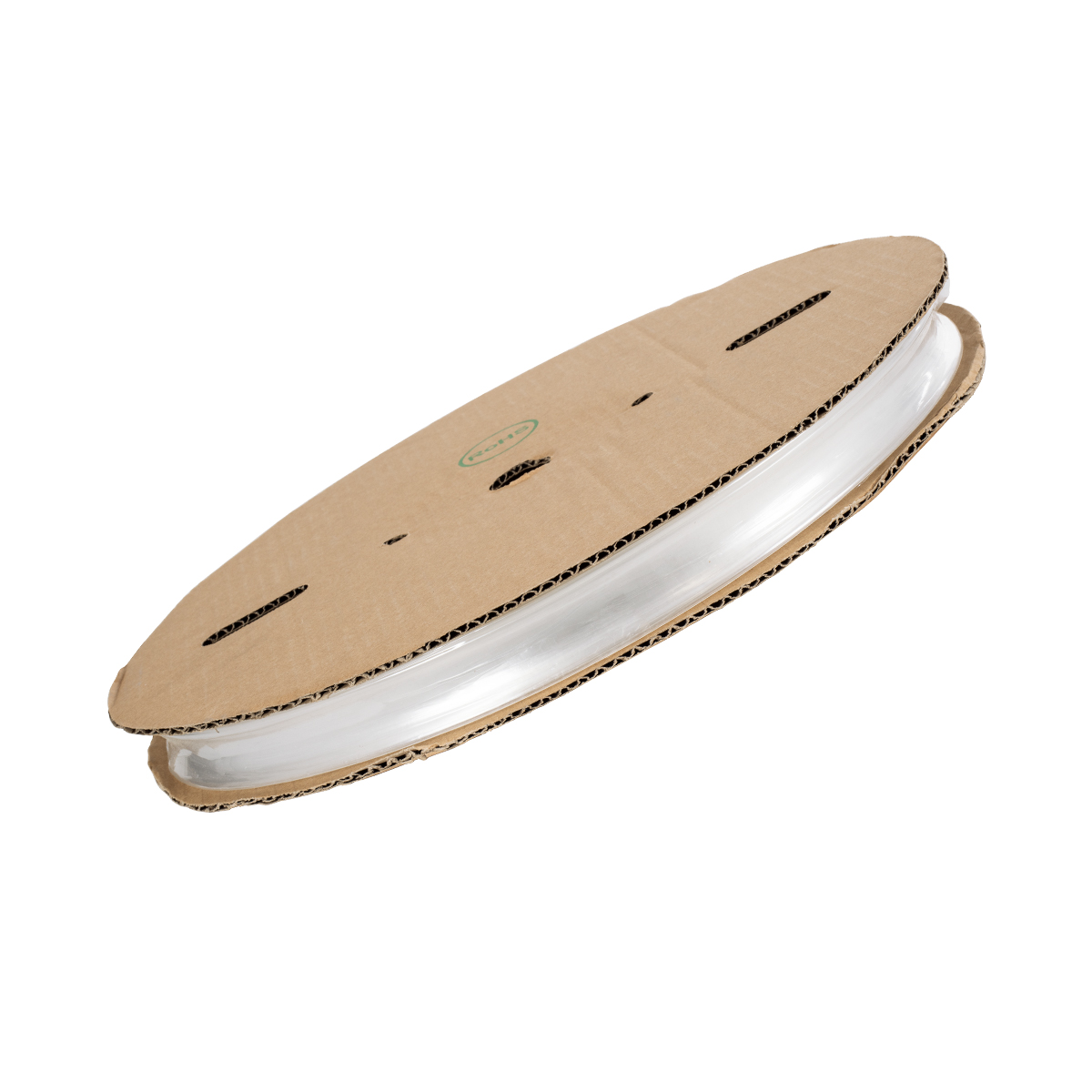GLOBOSTAR® SHRINKTUBE 79968-1 Θερμοσυστελλόμενο Μακαρόνι Στεγανοποίησης για Neon Flex LED Αδιάβροχο IP65 - Διάφανο - Μ20 x Π2 x Υ2cm/Π1 x Υ1cm