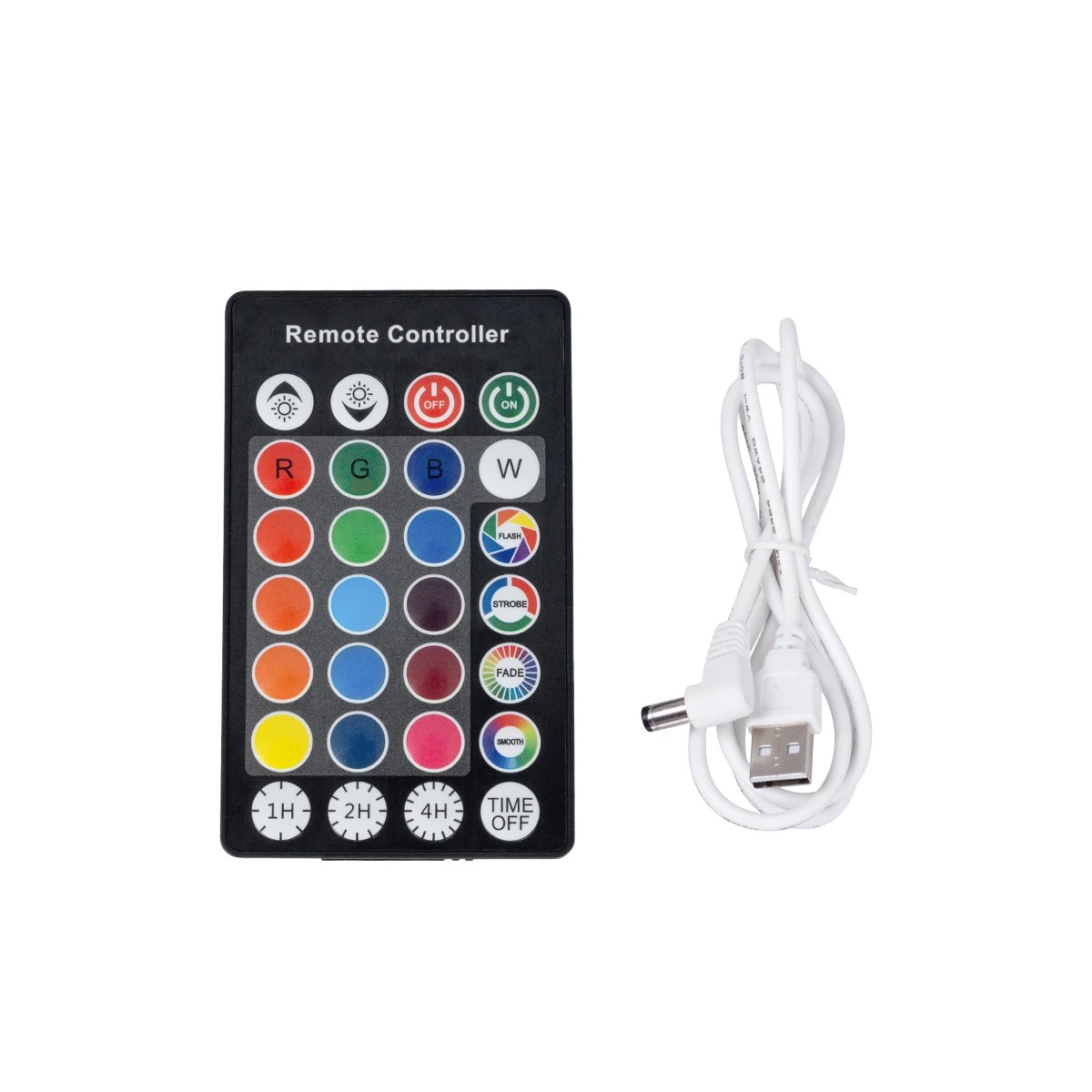 GloboStar® GARDENGLOW 85360 Μοντέρνο Φωτιστικό Κήπου Μπάλα LED Globe 5W Φ10 Επαναφορτιζόμενο Μπαταρίας με Καλώδιο USB - Φορτιστή και Ασύρματο Χειριστήριο IR Αδιάβροχο IP54 Πολύχρωμο RGBW