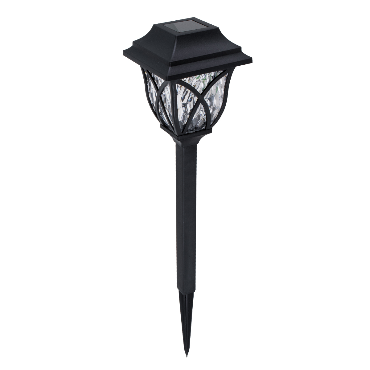 GloboStar® 85703 ΣΕΤ 6 Τεμαχίων Αυτόνομα Ηλιακά Φωτιστικά LED SMD 1W 100lm με Ενσωματωμένη Μπαταρία 600mAh - Φωτοβολταϊκό Πάνελ με Αισθητήρα Ημέρας-Νύχτας Αδιάβροχο IP65 Φανάρι Κήπου Τετράγωνο Ψυχρό Λευκό 6000K