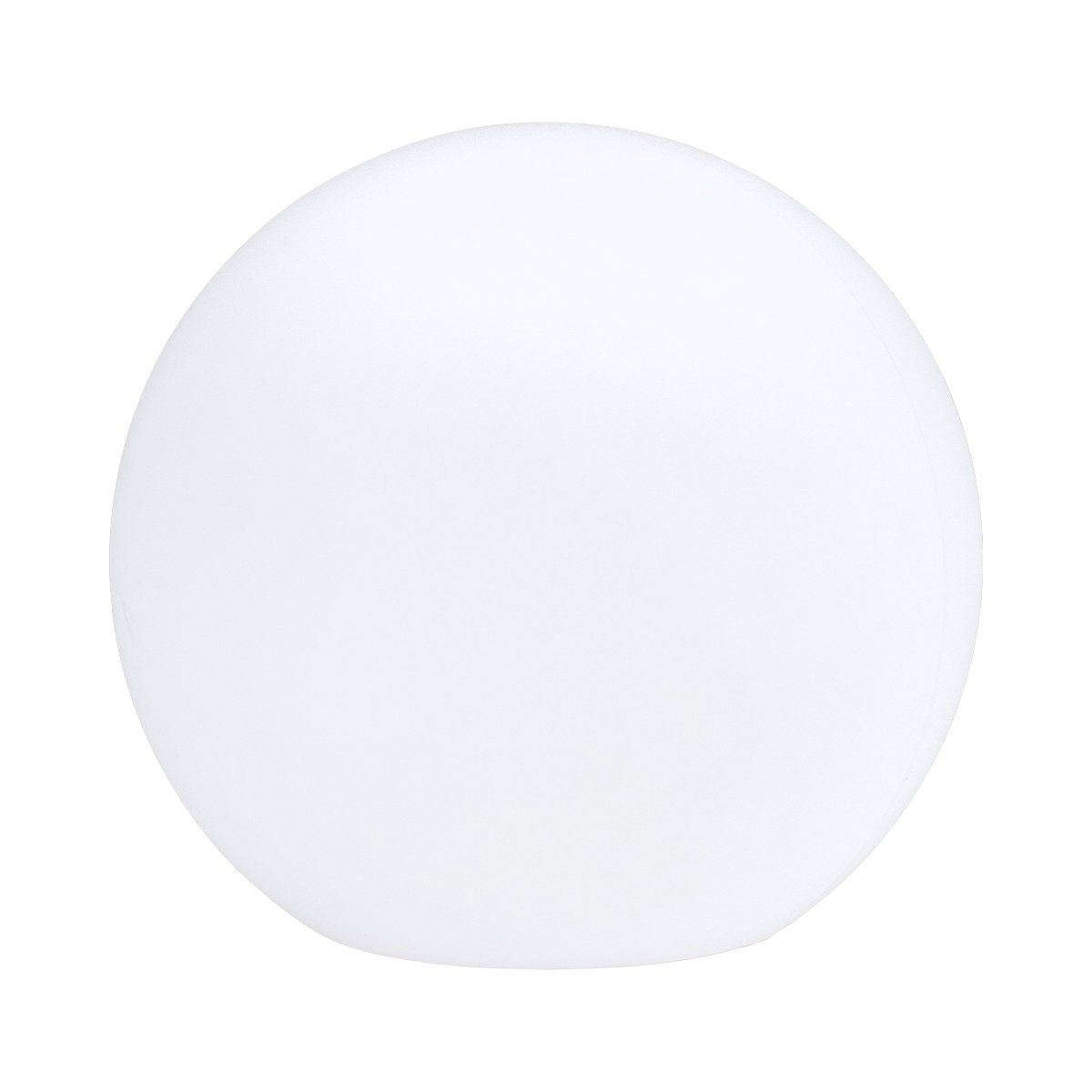 GLOBOSTAR® GARDENGLOW 85824 Μοντέρνο Φωτιστικό Κήπου Μπάλα με IR Ασύρματο Χειριστήριο LED 5W 250lm 360° DC 5V με USB-C με Επαναφορτιζόμενη Μπαταρία Li-ion 3.7V 2x18650 1400mAh Αδιάβροχο IP54 Πολύχρωμο RGBW Dimmable - Sanan SMD Chip - Γαλακτερό Λευκό - Μ24