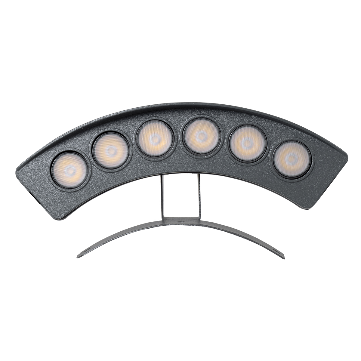GLOBOSTAR® TREEPLANTE 90457 Κυρτή Μπάρα Φωτισμού Wall Washer για Φυτά - Δέντρα LED 6W 690lm 15° DC 24V Αδιάβροχο IP67 Φυσικό Λευκό 4500K Dimmable - Bridgelux SMD Chip - Γκρι Ανθρακί - Μ17.5 x Π4.5 x Υ8cm - 3 Χρόνια Εγγύηση