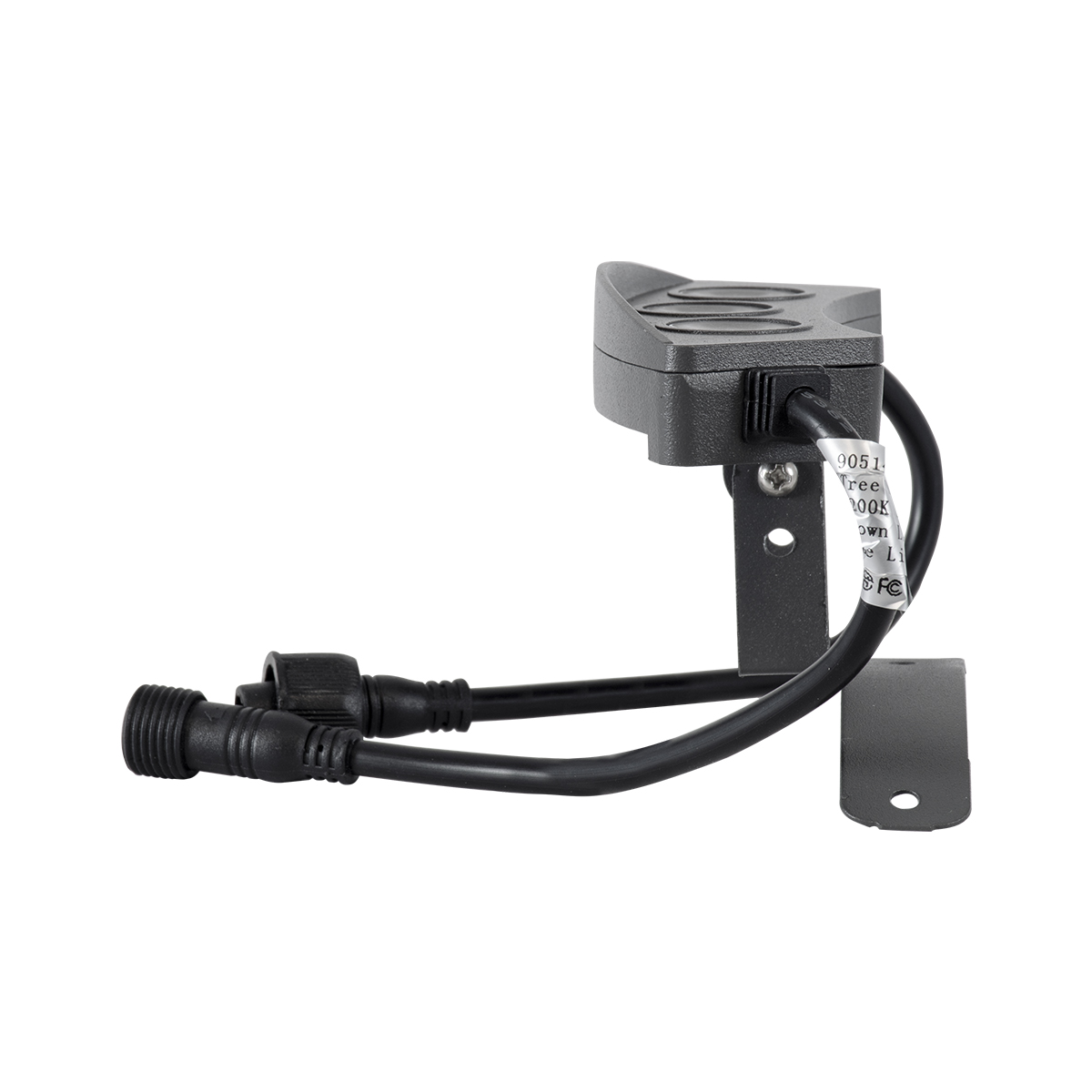 GLOBOSTAR® TREEPLANTE 90515 Κυρτή Μπάρα Φωτισμού Wall Washer για Φυτά - Δέντρα LED 3W 330lm 15° DC 24V Αδιάβροχο IP67 Θερμό Λευκό 2700K Dimmable - Bridgelux SMD Chip - Γκρι Ανθρακί - Μ11 x Π3 x Υ8.2cm - 3 Χρόνια Εγγύηση