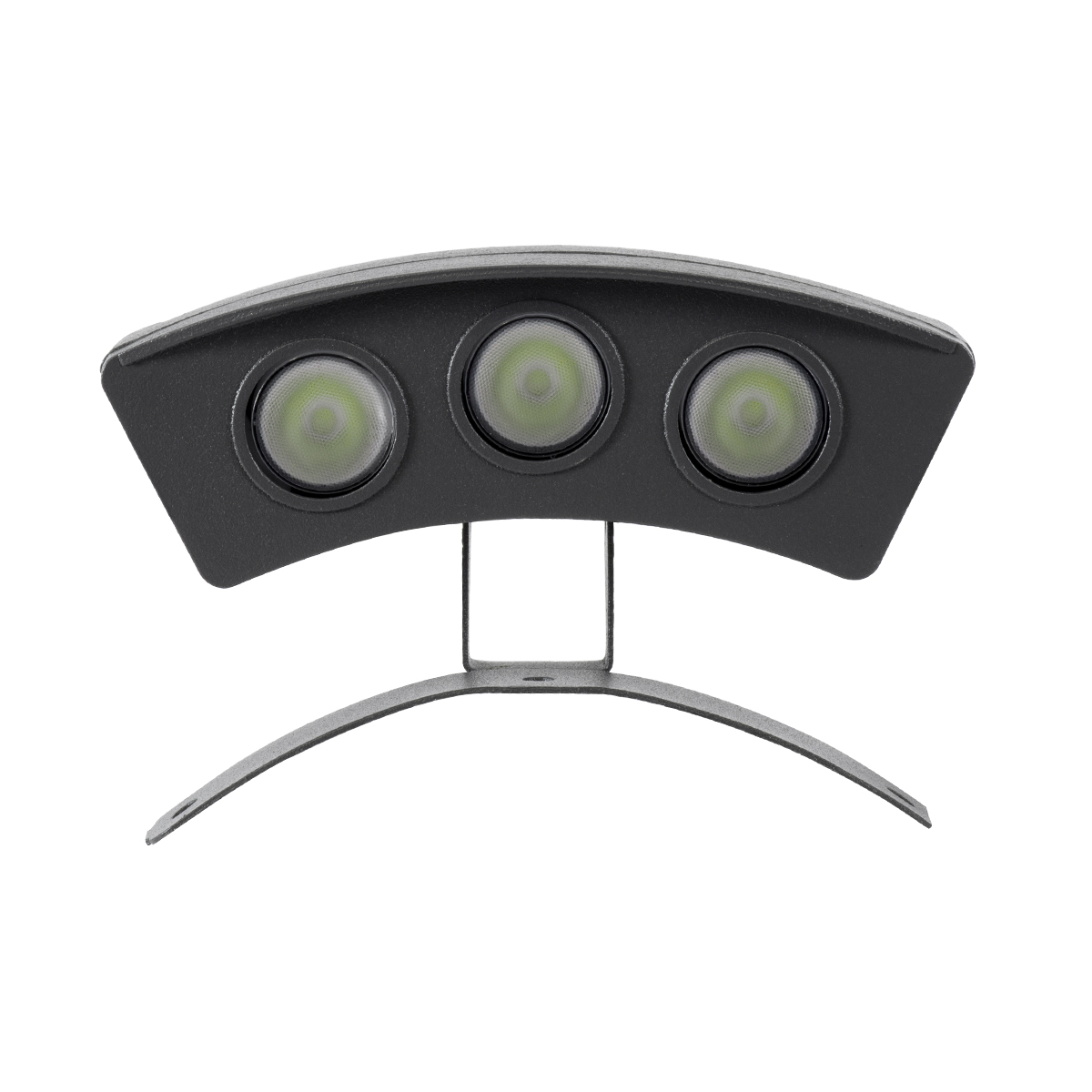 GLOBOSTAR® TREEPLANTE 90517 Κυρτή Μπάρα Φωτισμού Wall Washer για Φυτά - Δέντρα LED 3W 255lm 15° DC 24V Αδιάβροχο IP67 Πράσινο Dimmable - Bridgelux SMD Chip - Γκρι Ανθρακί - Μ11 x Π3 x Υ8.2cm - 3 Χρόνια Εγγύηση