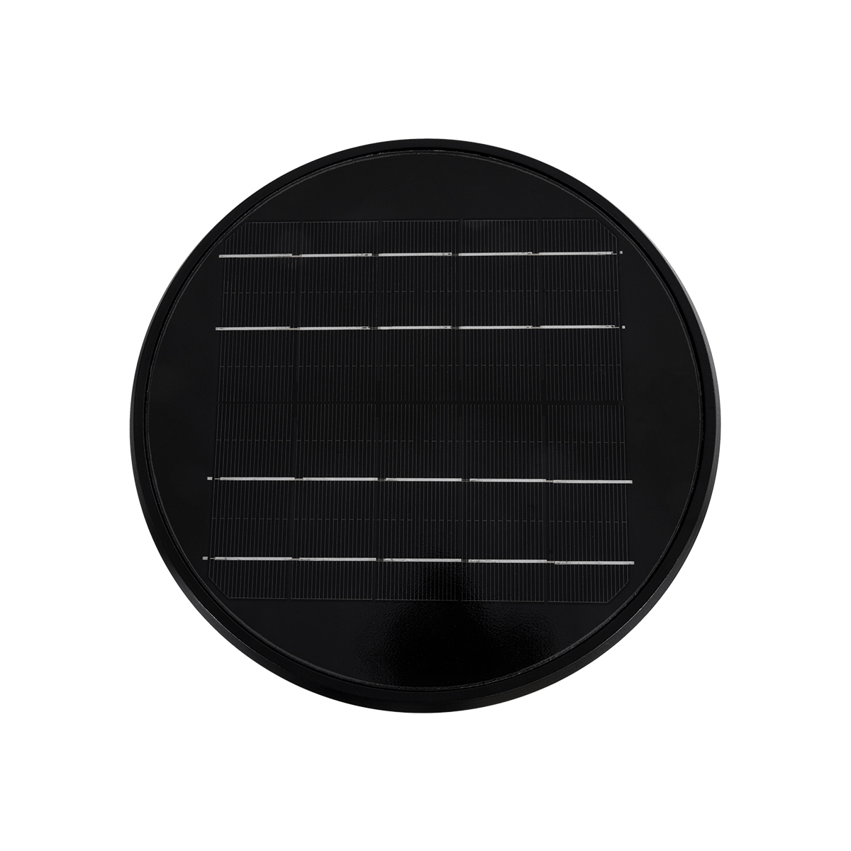 GLOBOSTAR® ARVENT 90534 Φωτιστικό Κολωνάκι Κήπου LED 10W 500lm 120° με Ενσωματωμένο Φωτοβολταϊκό Panel 6V 2W & Επαναφορτιζόμενη Μπαταρία Li-ion 3.2V 8000mAh με Αισθητήρα Ημέρας-Νύχτας Αδιάβροχο IP65 Ψυχρό Λευκό 6000K - Γκρι Ανθρακί - Μ24 x Π24 x Υ36cm
