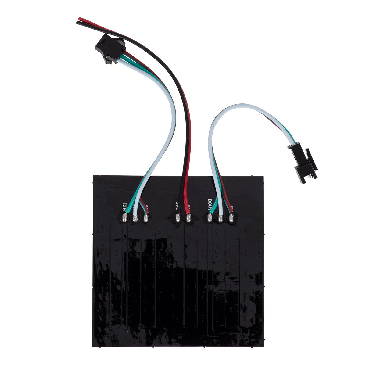 GLOBOSTAR® DIGIPLATE 90607 Ψηφιακή Pixel Addressable Πλακέτα LED 15.3W 918lm 120° DC 5V IP20 64 x SMD5050 Chip 64 x Pixel Πολύχρωμο RGB Dimmable SPI/TTL Protocol IC WS2812/SK6812 - Sanan SMD Chip - Μ8 x Π8 x Υ0.2cm - 5 Χρόνια Εγγύηση