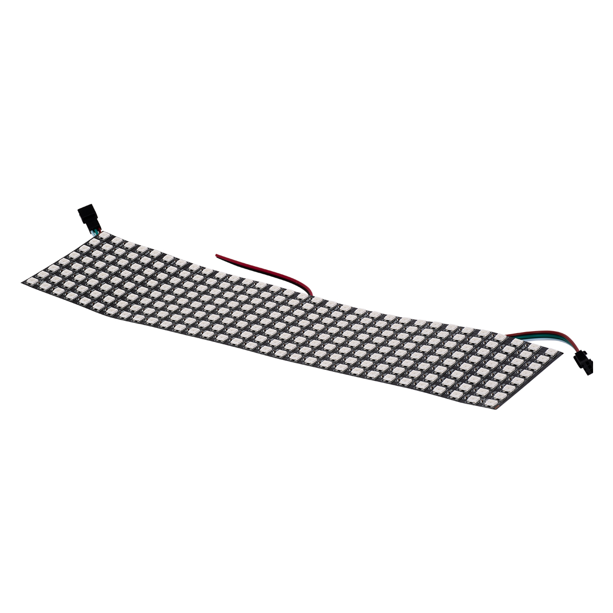GLOBOSTAR® DIGIPLATE 90609 Ψηφιακή Pixel Addressable Πλακέτα LED 61W 3660lm 120° DC 5V IP20 256 x SMD5050 Chip 256 x Pixel Πολύχρωμο RGB Dimmable SPI/TTL Protocol IC WS2812/SK6812 - Sanan SMD Chip - Μ32 x Π8 x Υ0.2cm - 5 Χρόνια Εγγύηση
