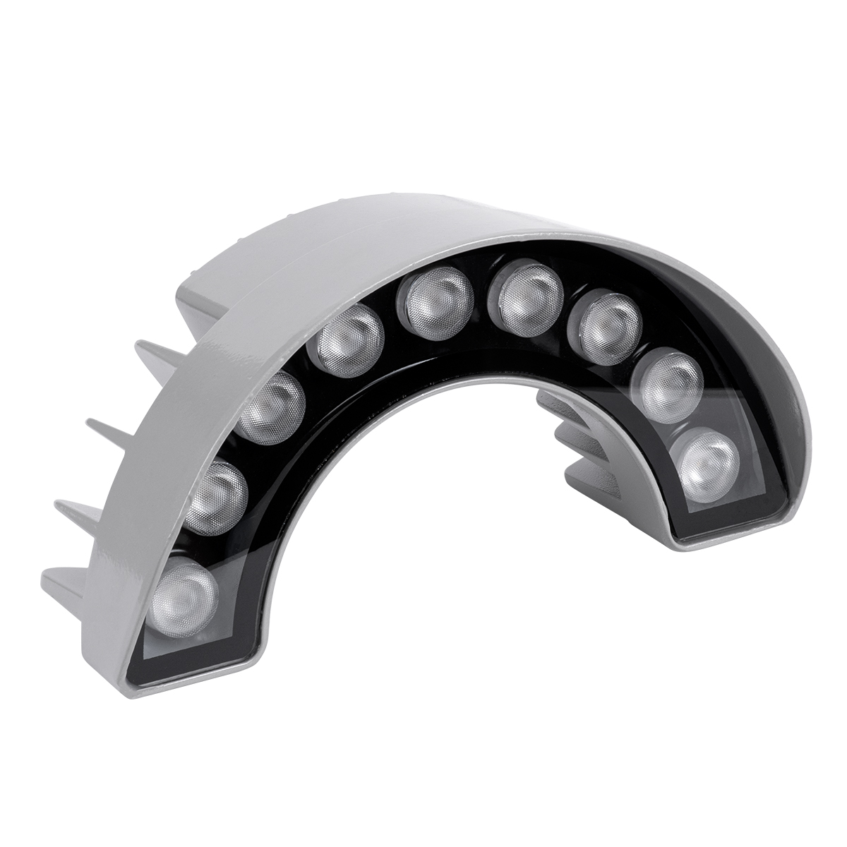 GLOBOSTAR® TREEWINA 90680 Κυρτή Μπάρα Φωτισμού Wall Washer για Φυτά - Δέντρα LED 9W 990lm 30° DC 24V Αδιάβροχο IP65 Θερμό Λευκό 2700K Dimmable - Bridgelux SMD Chip - Γκρι Ανθρακί - Μ20.5 x Π5.5 x Υ11cm - 3 Χρόνια Εγγύηση