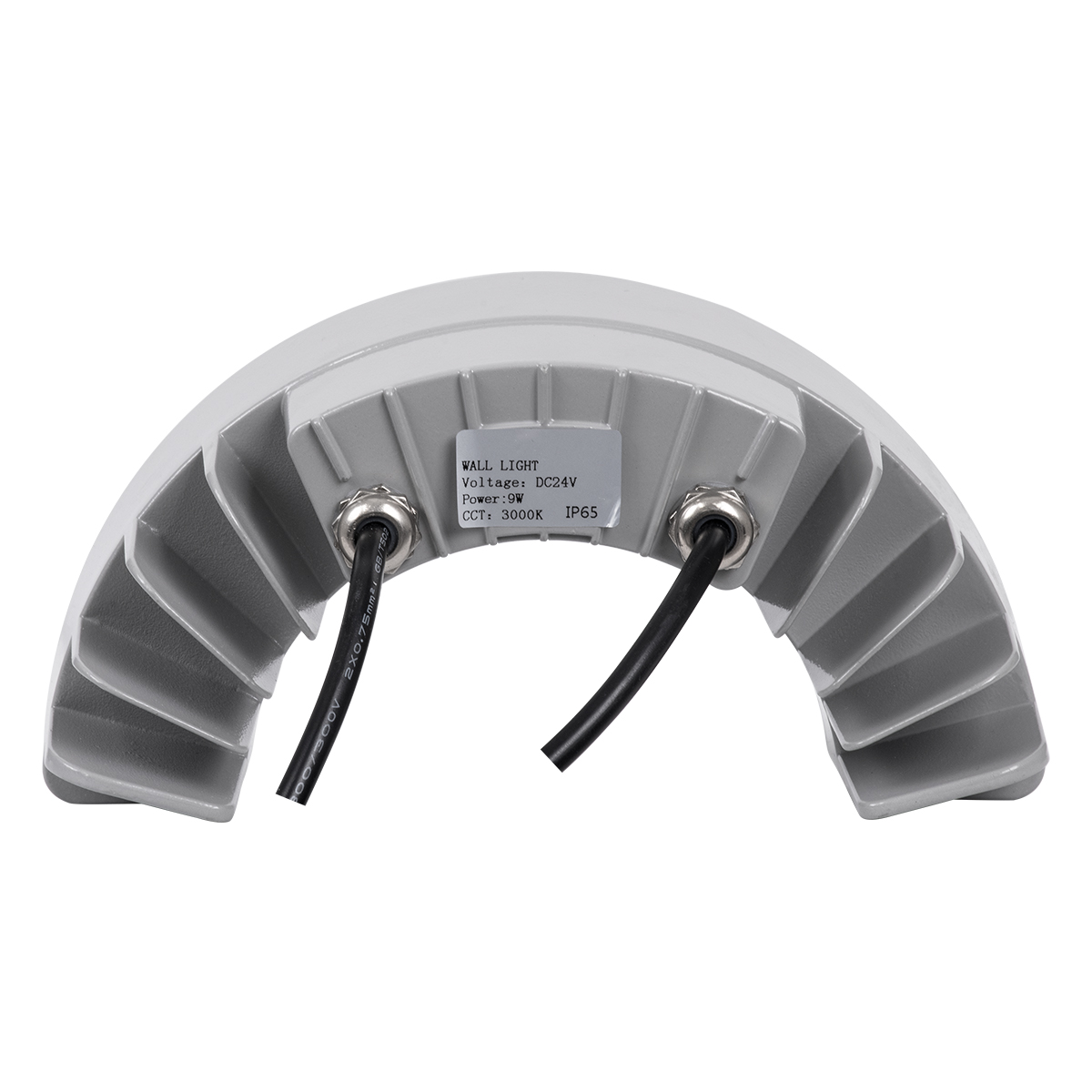 GLOBOSTAR® TREEWINA 90680 Κυρτή Μπάρα Φωτισμού Wall Washer για Φυτά - Δέντρα LED 9W 990lm 30° DC 24V Αδιάβροχο IP65 Θερμό Λευκό 2700K Dimmable - Bridgelux SMD Chip - Γκρι Ανθρακί - Μ20.5 x Π5.5 x Υ11cm - 3 Χρόνια Εγγύηση