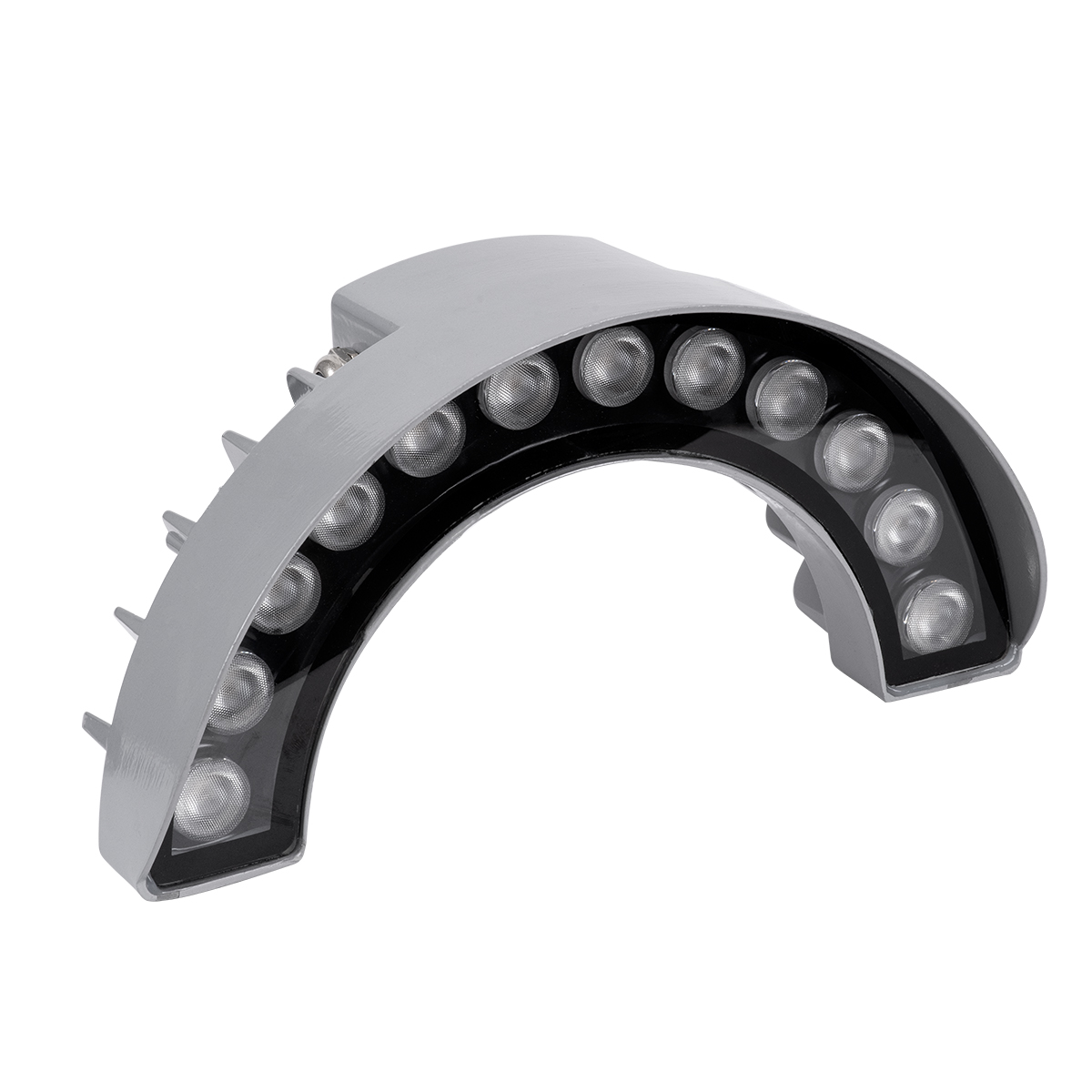 GLOBOSTAR® TREEWINA 90681 Κυρτή Μπάρα Φωτισμού Wall Washer για Φυτά - Δέντρα LED 12W 1320lm 30° DC 24V Αδιάβροχο IP65 Θερμό Λευκό 2700K Dimmable - Bridgelux SMD Chip - Γκρι Ανθρακί - Μ23.5 x Π7.5 x Υ12cm - 3 Χρόνια Εγγύηση