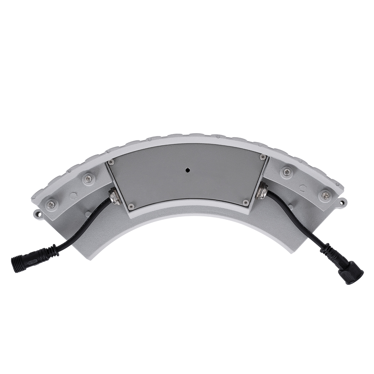 GLOBOSTAR® TREEJINA 90691 Κυρτή Μπάρα Φωτισμού Wall Washer για Φυτά - Δέντρα LED 18W 1710lm 10° DC 24V Αδιάβροχο IP67 Φυσικό Λευκό 4500K Dimmable - Bridgelux SMD Chip - Γκρι - Μ29 x Π11 x Υ10.5cm - 3 Χρόνια Εγγύηση