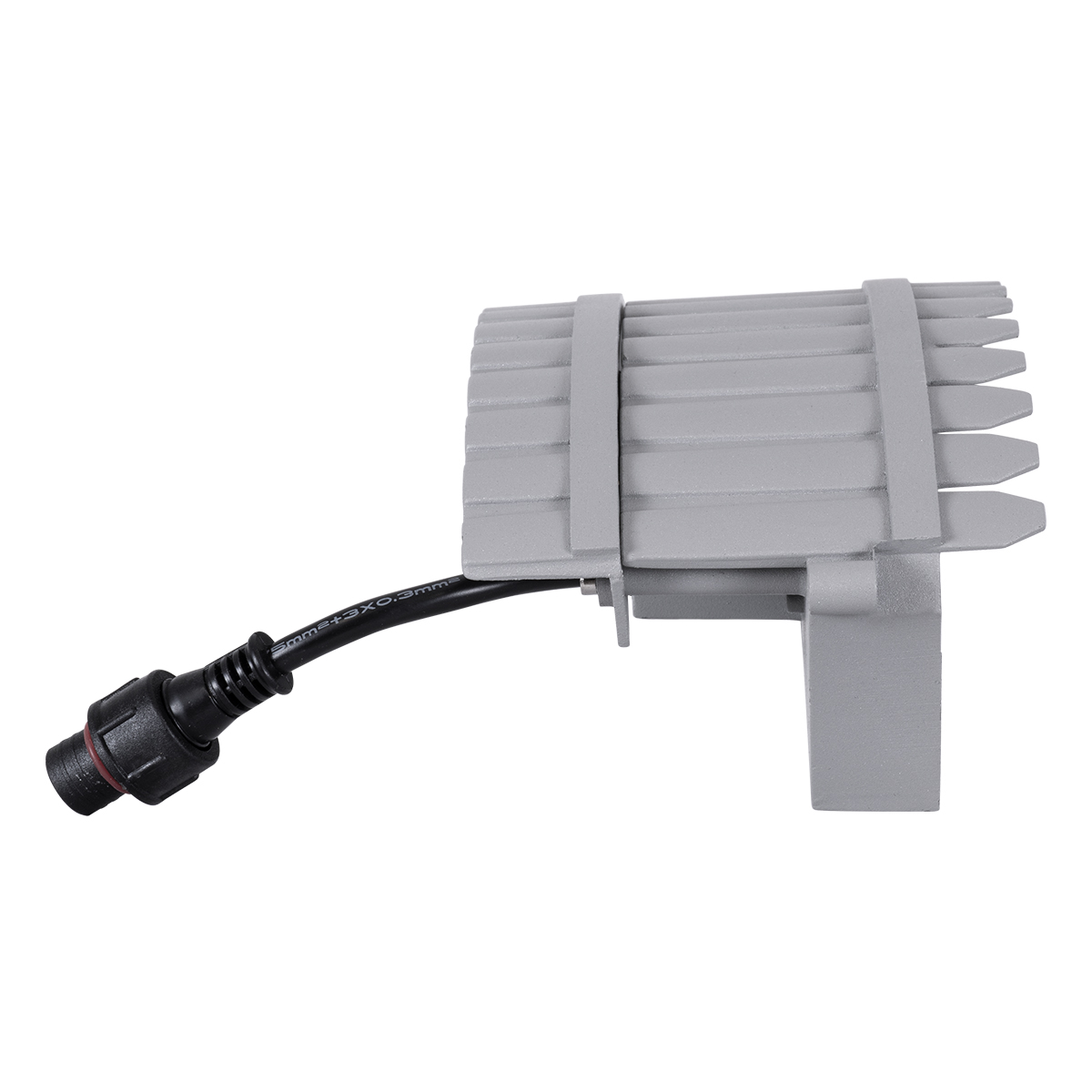 GLOBOSTAR® TREEJINA 90692 Κυρτή Μπάρα Φωτισμού Wall Washer για Φυτά - Δέντρα LED 18W 1530lm 10° DC 24V Αδιάβροχο IP67 Πολύχρωμο RGBW Dimmable DMX512 - Bridgelux SMD Chip - Γκρι - Μ29 x Π11 x Υ10.5cm - 3 Χρόνια Εγγύηση