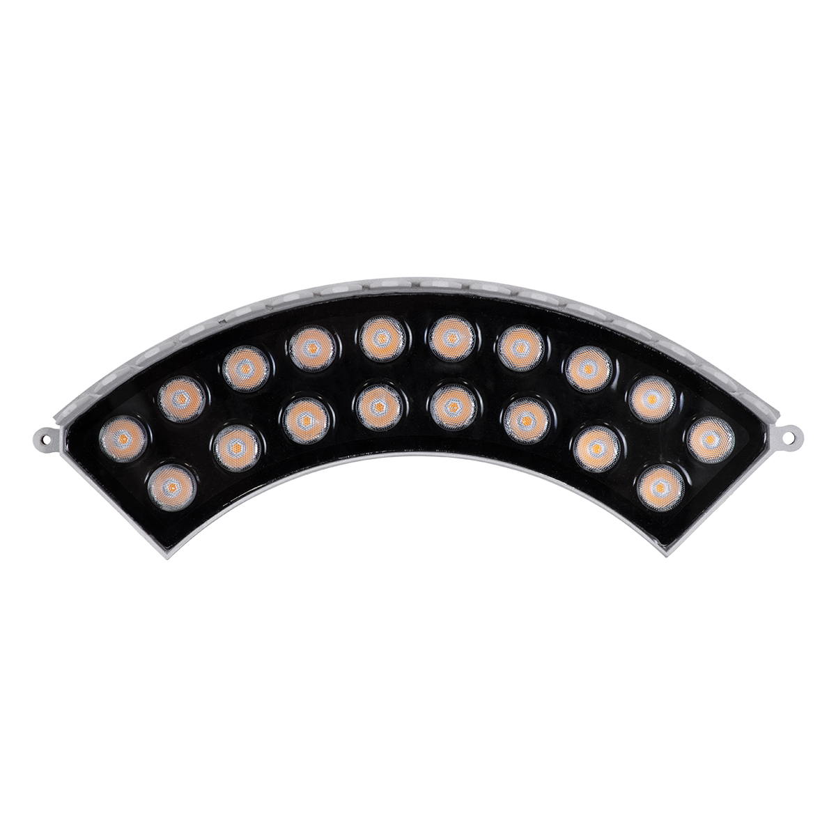 GLOBOSTAR® TREEJINA 90697 Κυρτή Μπάρα Φωτισμού Wall Washer για Φυτά - Δέντρα LED 18W 1530lm 10° DC 24V Αδιάβροχο IP67 Ultra Θερμό Λευκό 2200K Dimmable - Bridgelux SMD Chip - Γκρι - Μ29 x Π11 x Υ10.5cm - 3 Χρόνια Εγγύηση