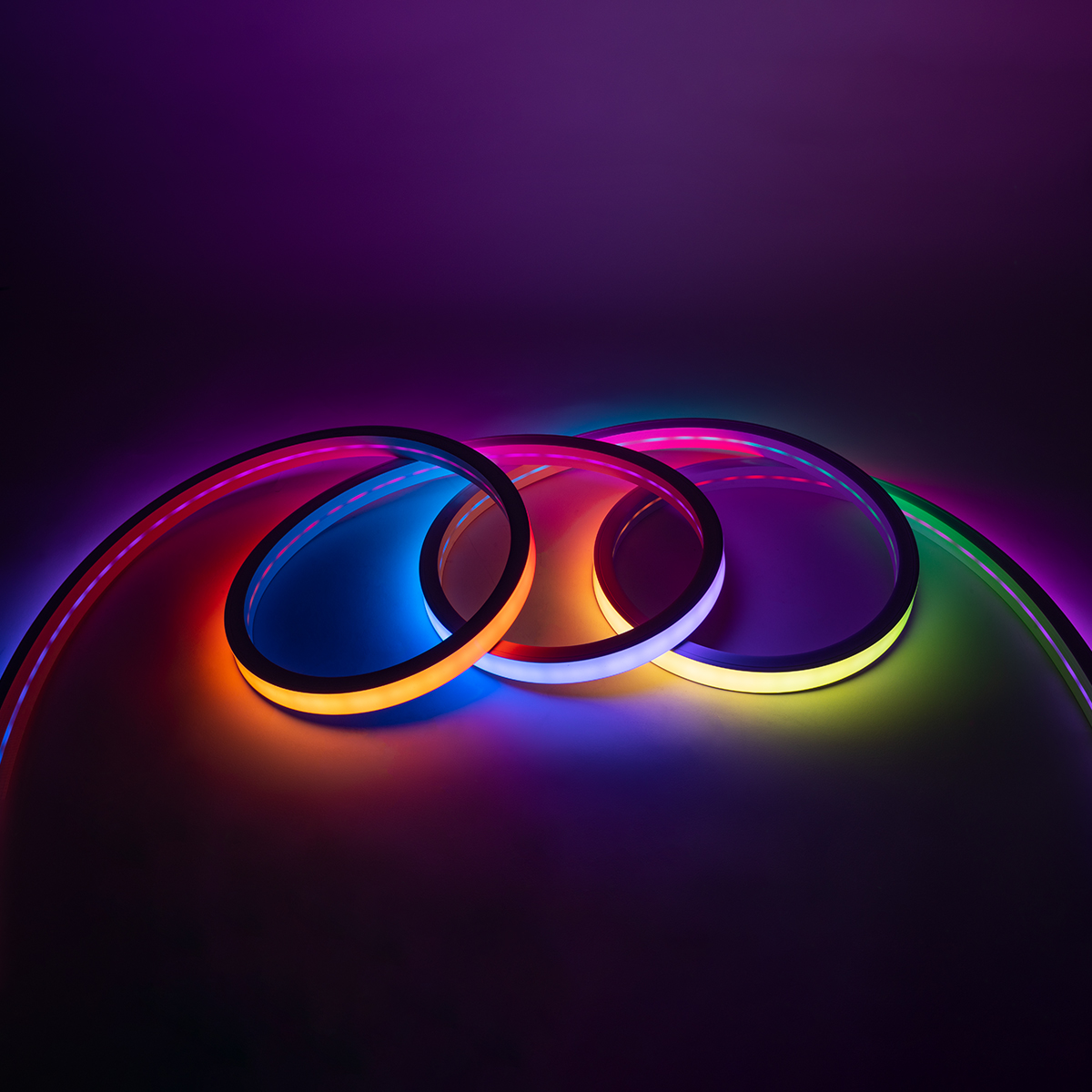 GLOBOSTAR® NEONIO-B 90754 Ψηφιακή Pixel Addressable Ταινία Neon Flex LED 14.4W/m 864lm/m 90° DC 12V Αδιάβροχο IP65 60 x SMD5050 Chip/m 20 x Pixel/m Πολύχρωμο RGB Dimmable SPI/TTL Protocol IC SM16703P/WS2811/WS2812 - Sanan SMD Chip - Μ1000 x Π3 x Υ2cm - Ρο