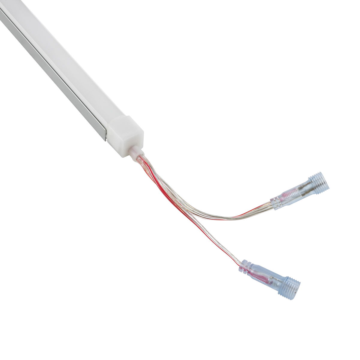 GLOBOSTAR® NEONIO-A 90766-3M Βάση Στήριξης για Neon Flex LED Αδιάβροχο IP65 - Ασημί Ματ - Μ300 x Π1.6 x Υ1.1cm