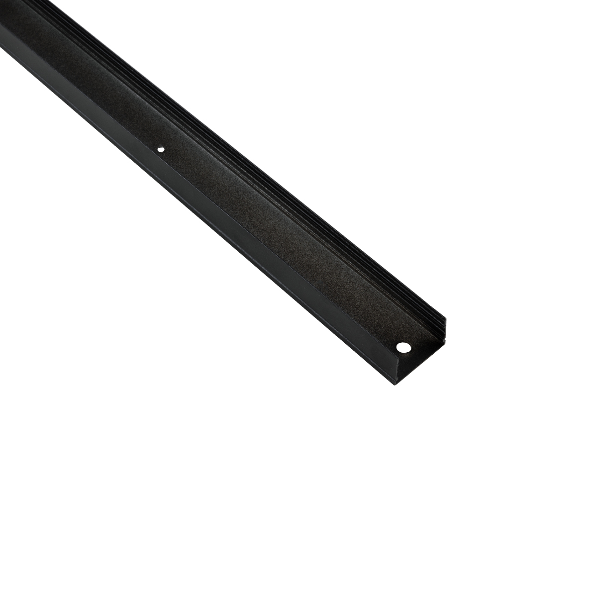 GLOBOSTAR® NEONIO-B 90771-3M Βάση Στήριξης για Neon Flex LED Αδιάβροχο IP65 - Μαύρο Ματ - Μ300 x Π2.9 x Υ1.9cm